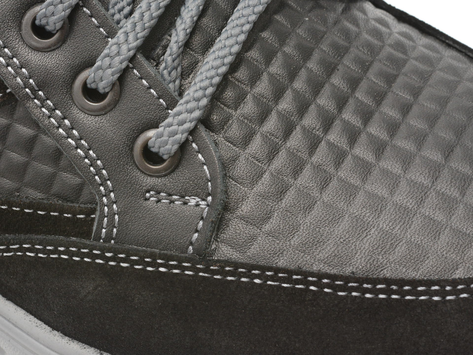 Pantofi sport OTTER negri, 1374, din piele naturala