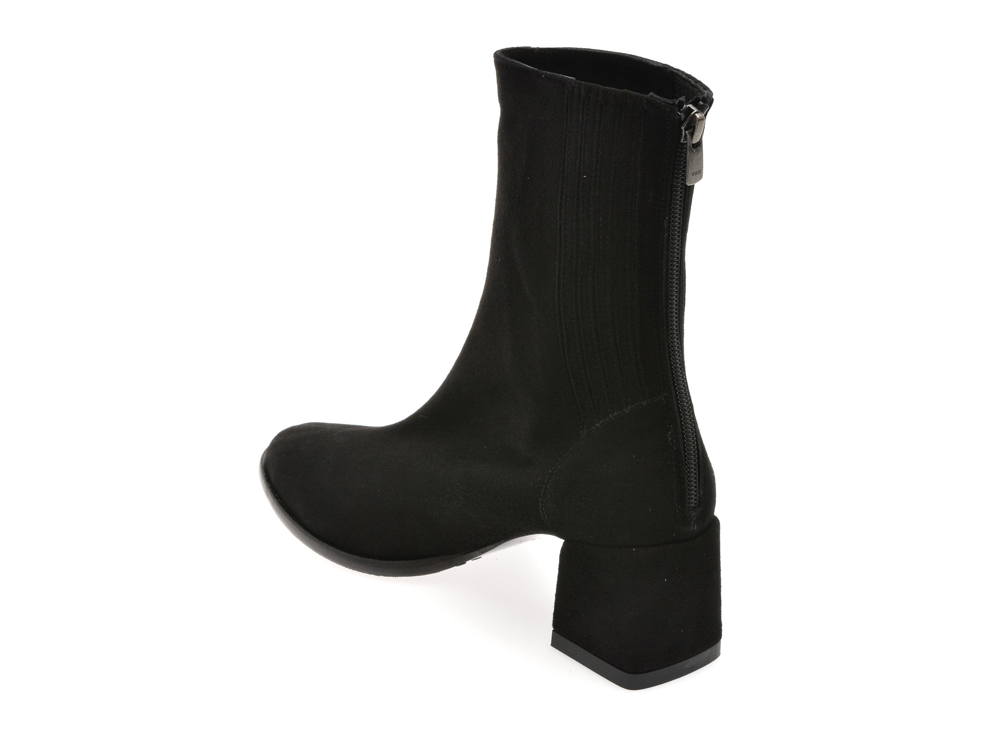 Ghete EPICA negre, 2771083, din piele intoarsa