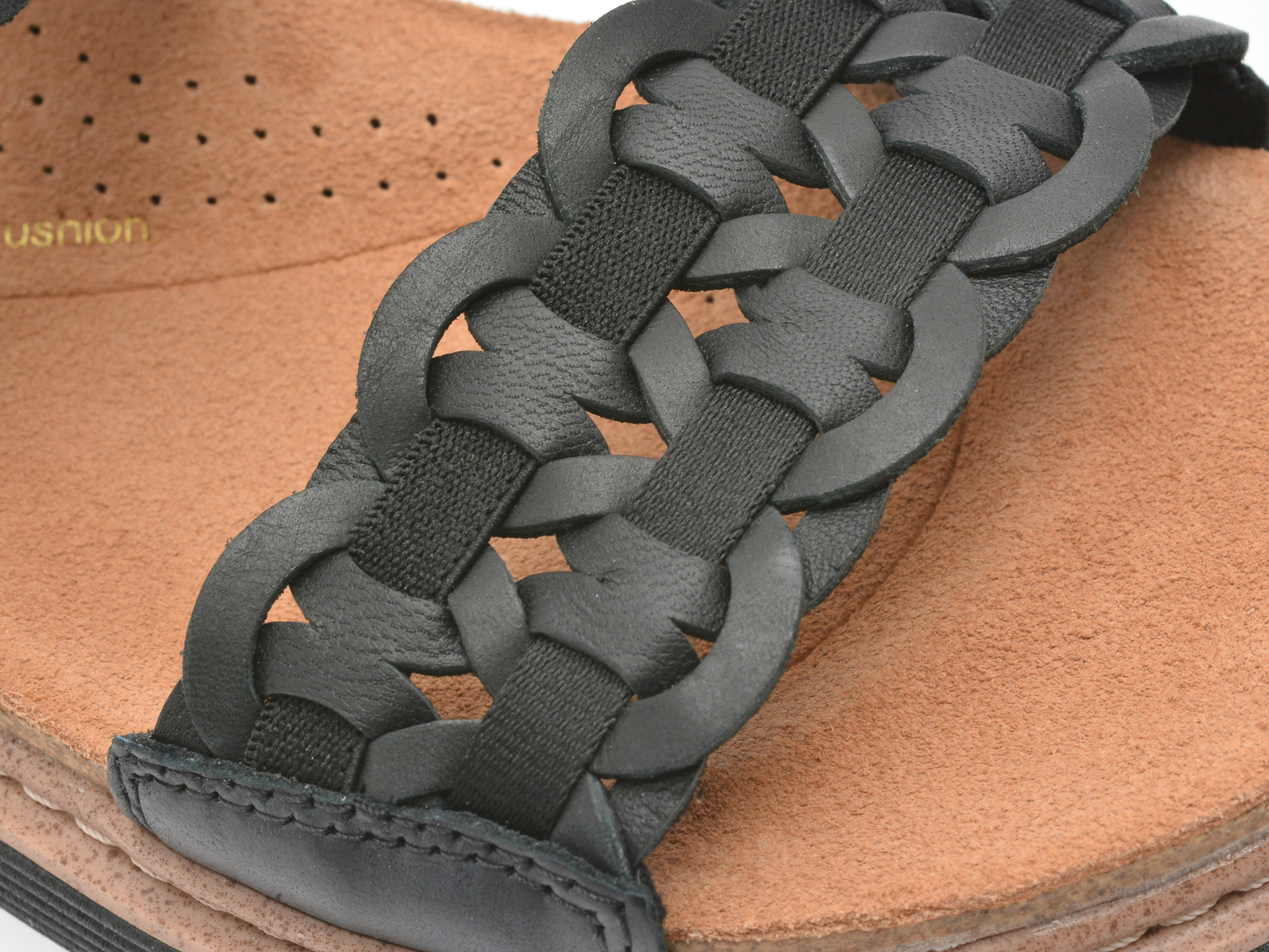 Sandale CLARKS negre, ARWELL GLIDE, din piele naturala