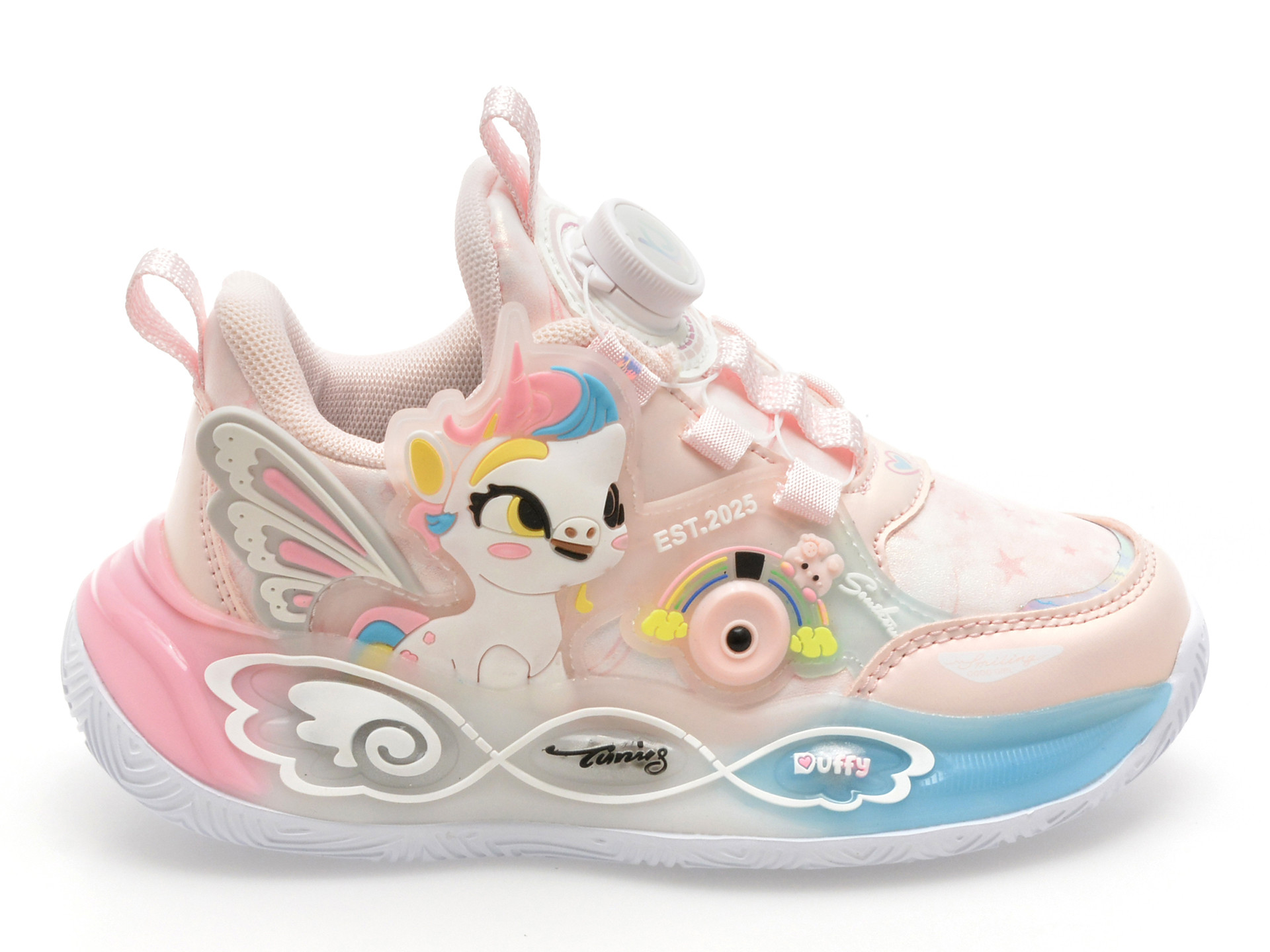 Pantofi sport SELECTION KIDS roz, 910, din piele ecologica