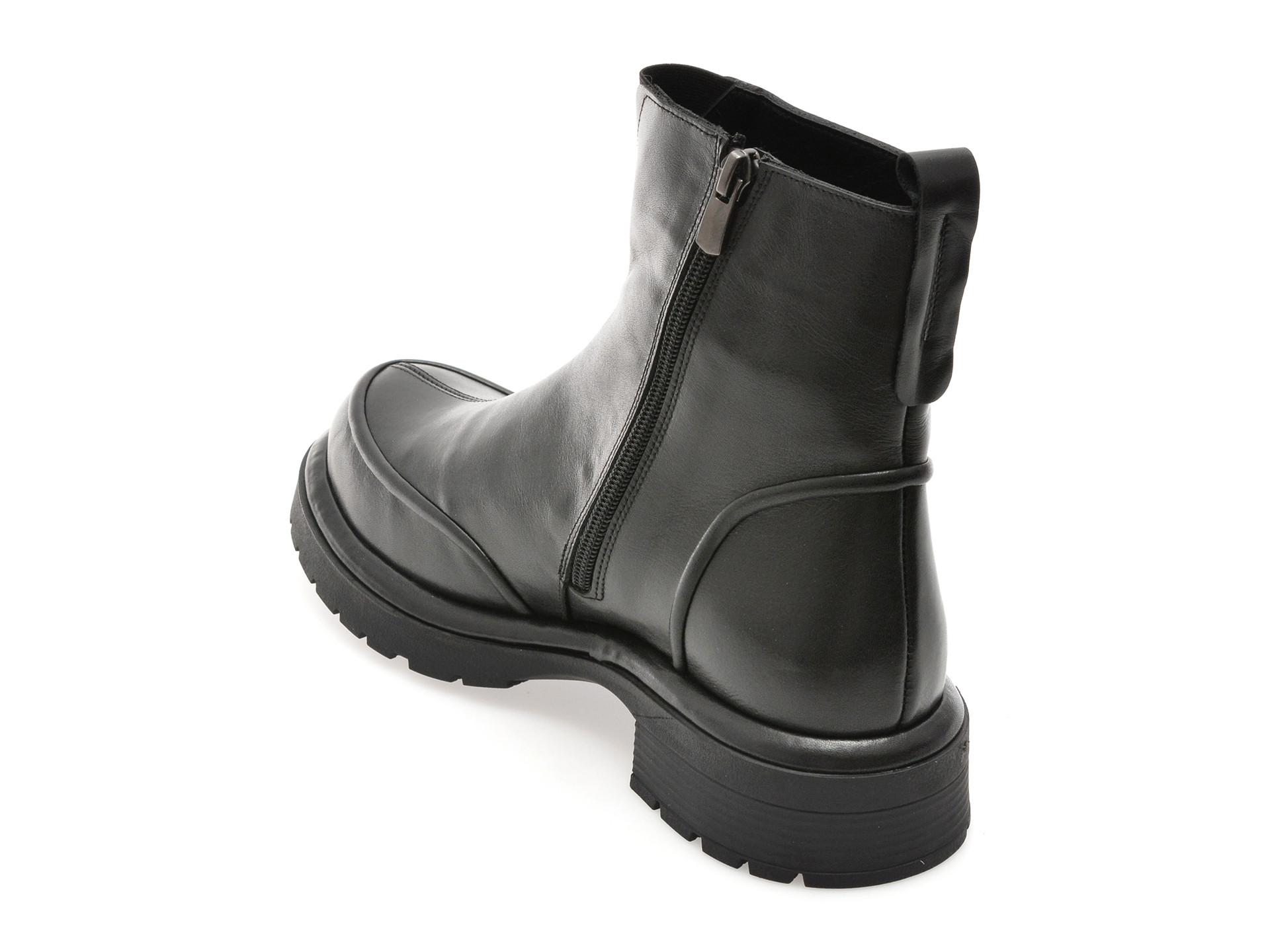 Ghete EPICA negre, 1504197, din piele naturala