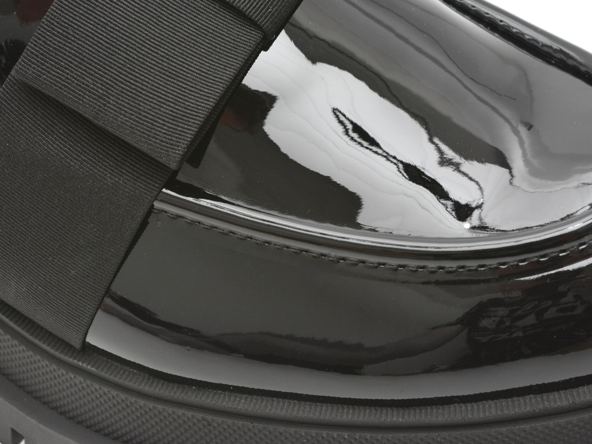 Mocasini ALDO negri, THEATRIC 001, din piele ecologica lacuita