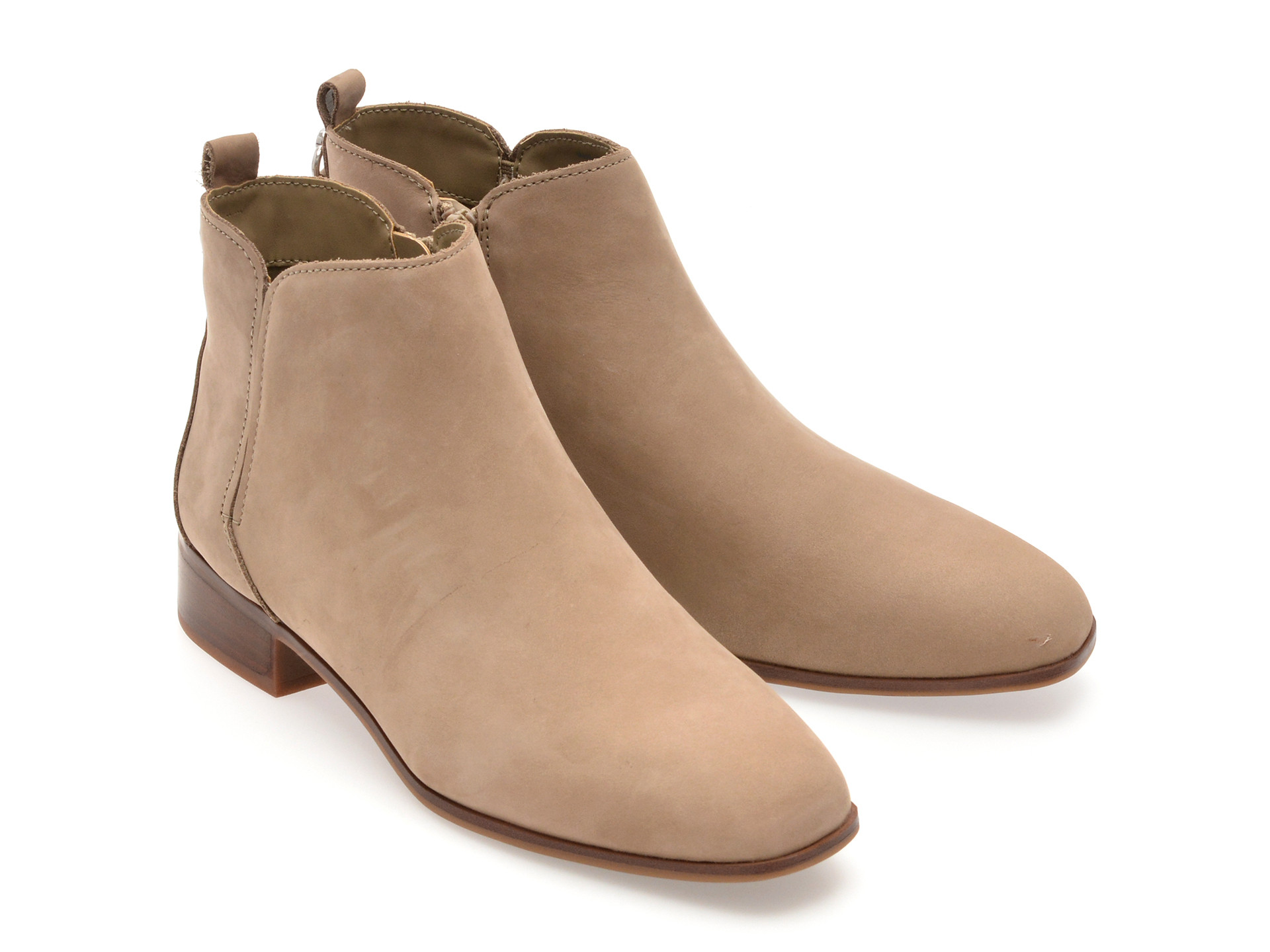 Ghete ALDO bej, VERITY 250, din nabuc