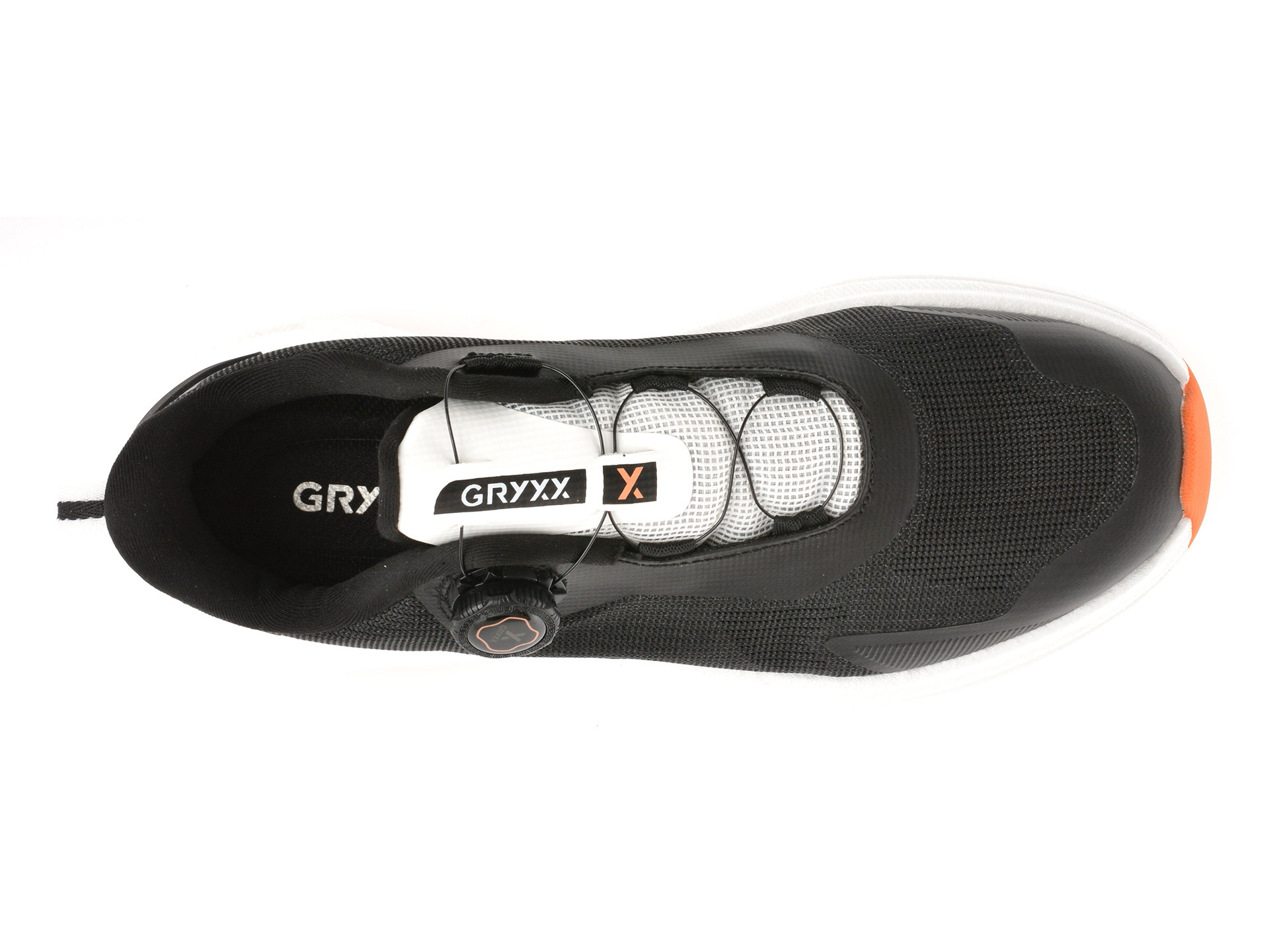Pantofi sport GRYXX negri, 24122, din material textil