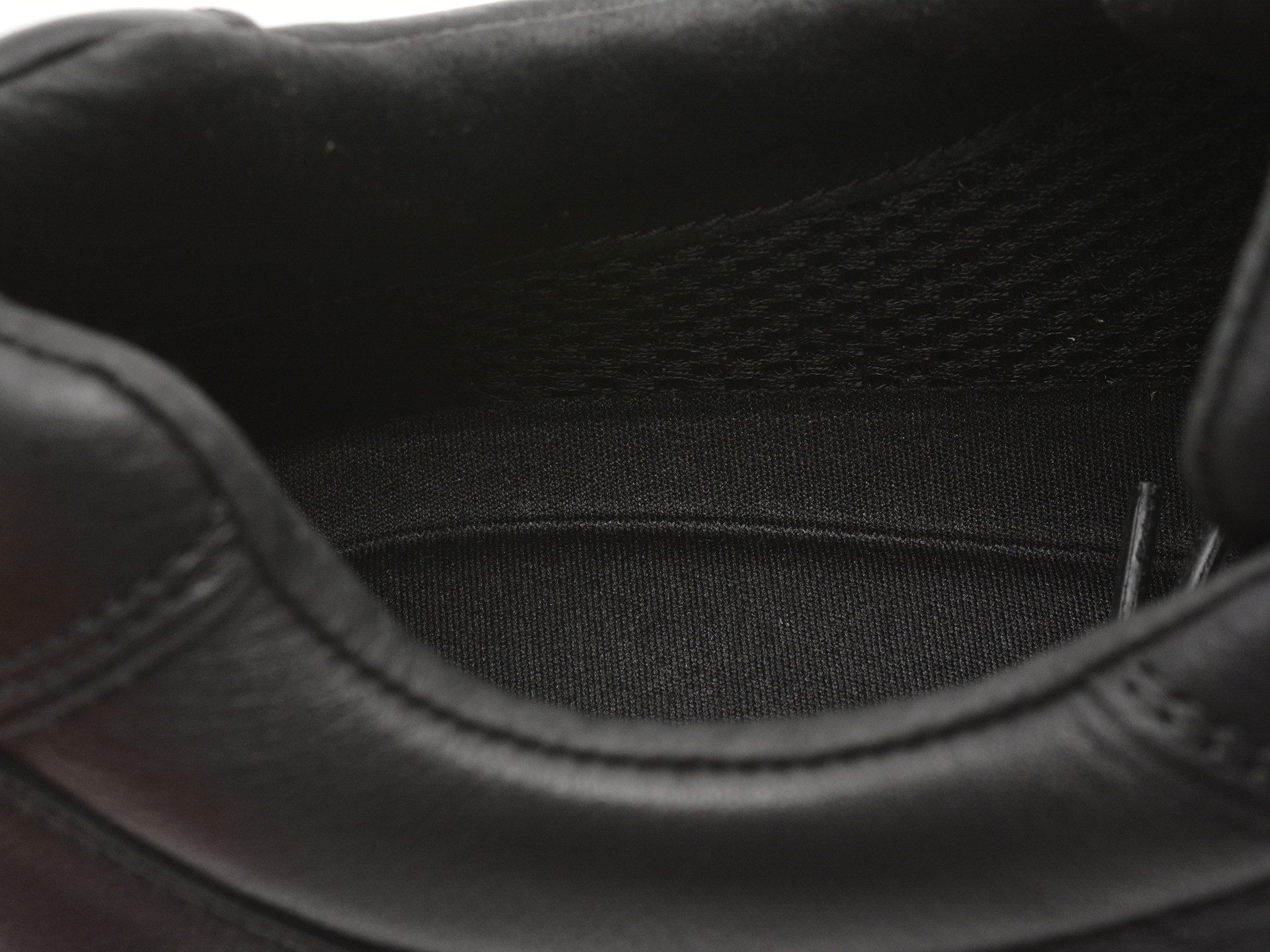 Pantofi sport GEOX negri, U56MTB, din piele naturala