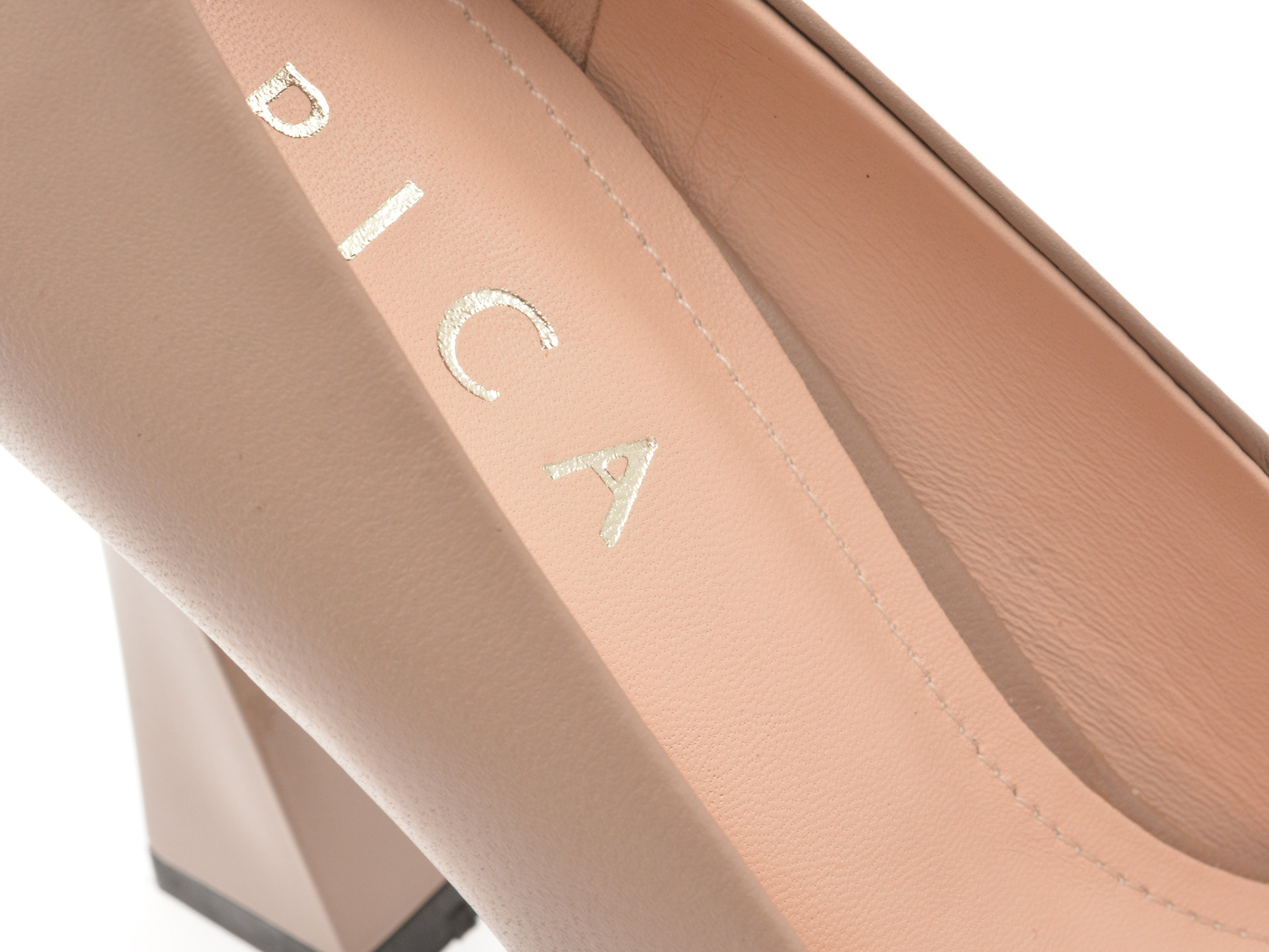 Pantofi eleganti EPICA gri, 9649835, din piele naturala