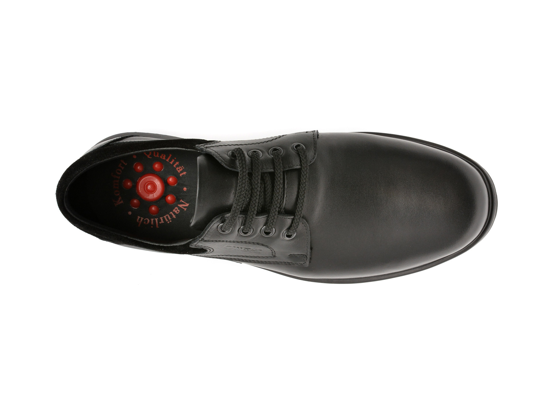 Pantofi eleganti OTTER negri, 555, din piele naturala