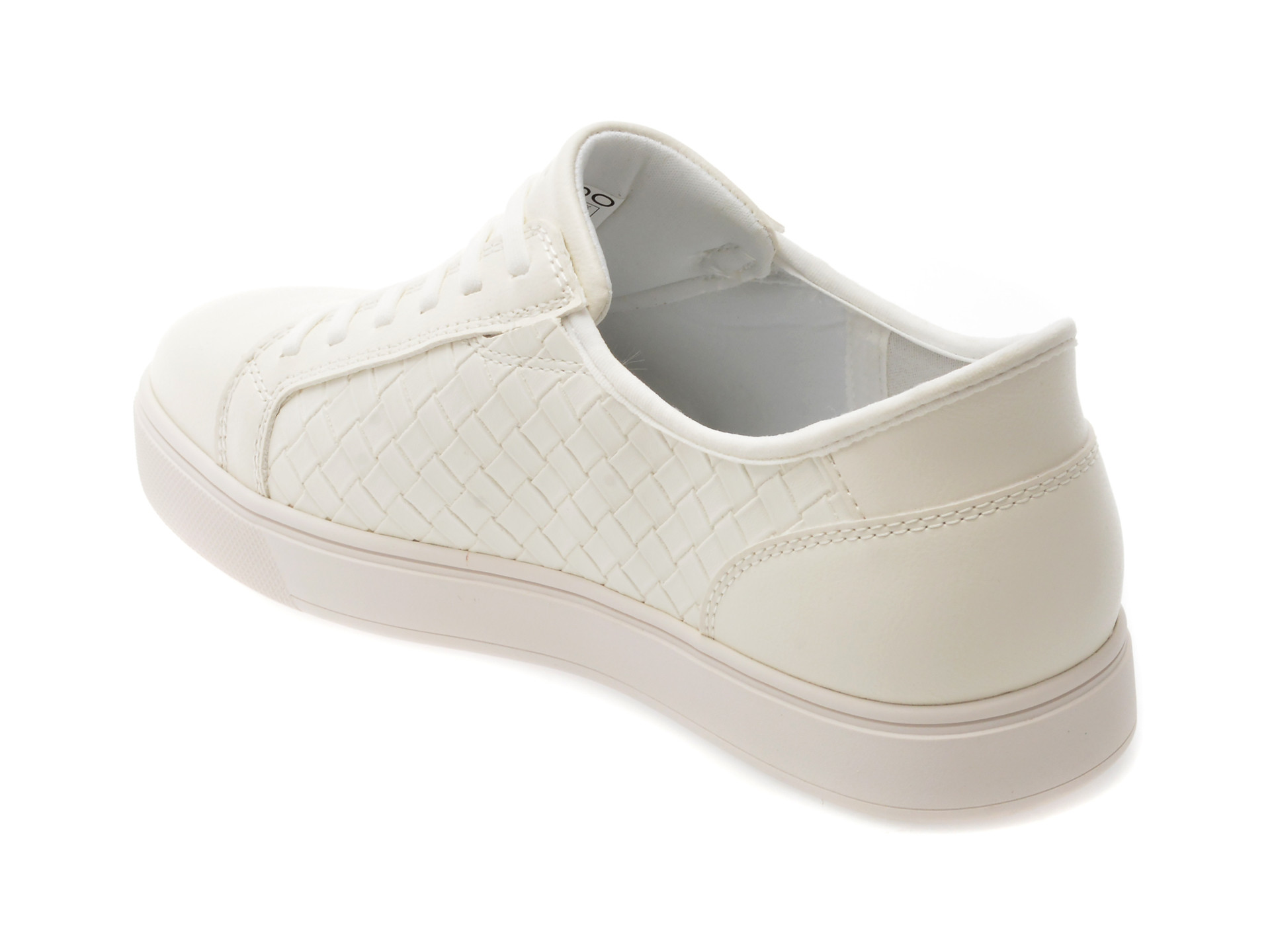Pantofi sport ALDO albi, EASYIN 100, din piele ecologica