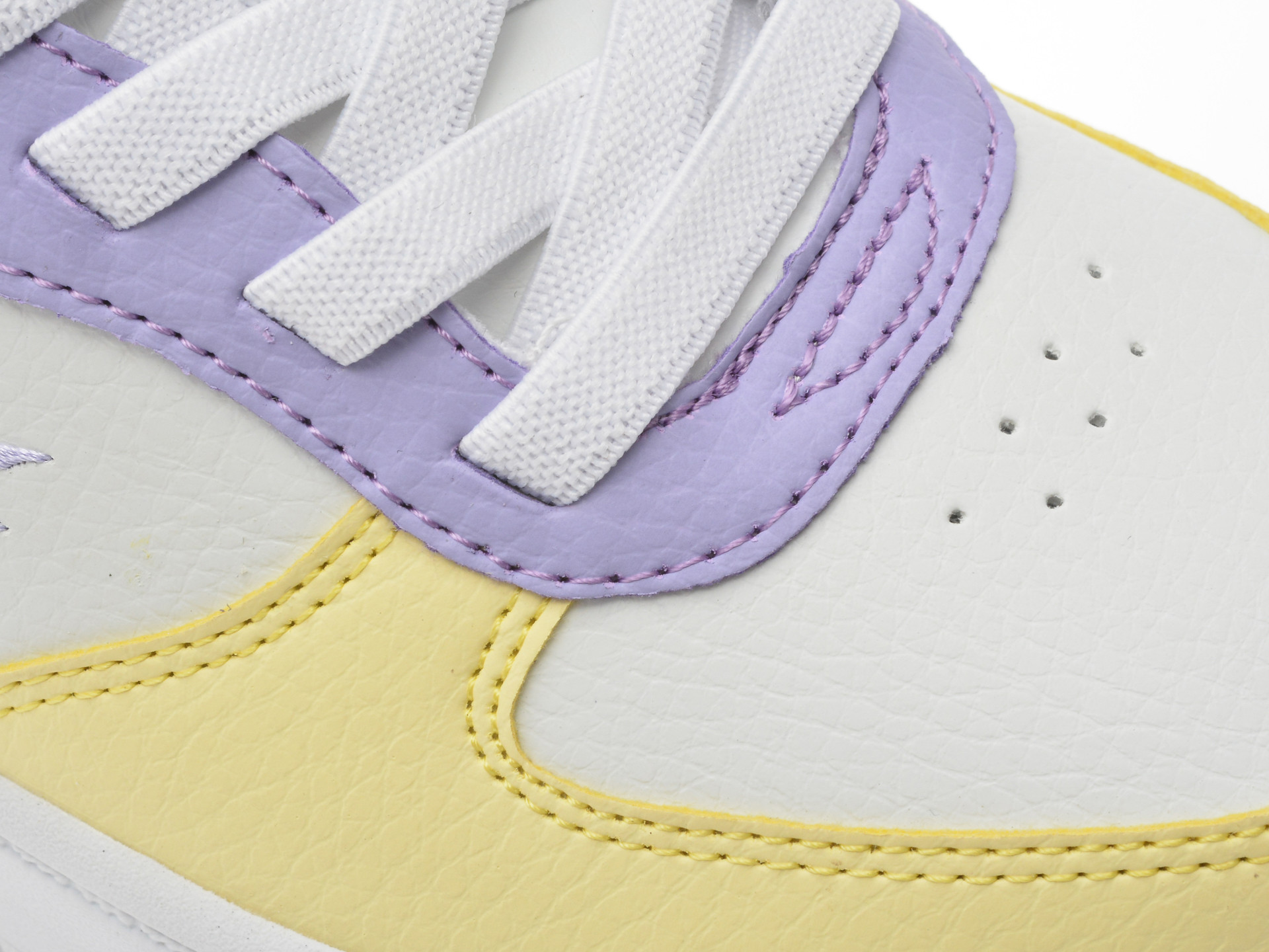 Pantofi sport SKECHERS albi, SPORT COURT 92, din piele ecologica