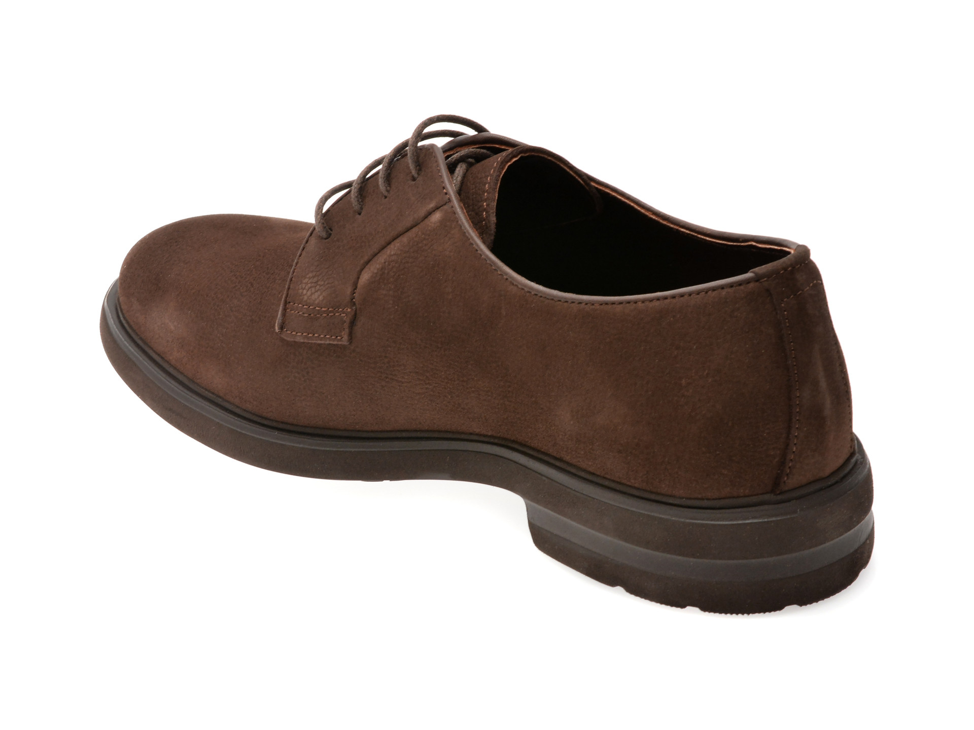 Pantofi eleganti OTTER maro, E180, din nabuc