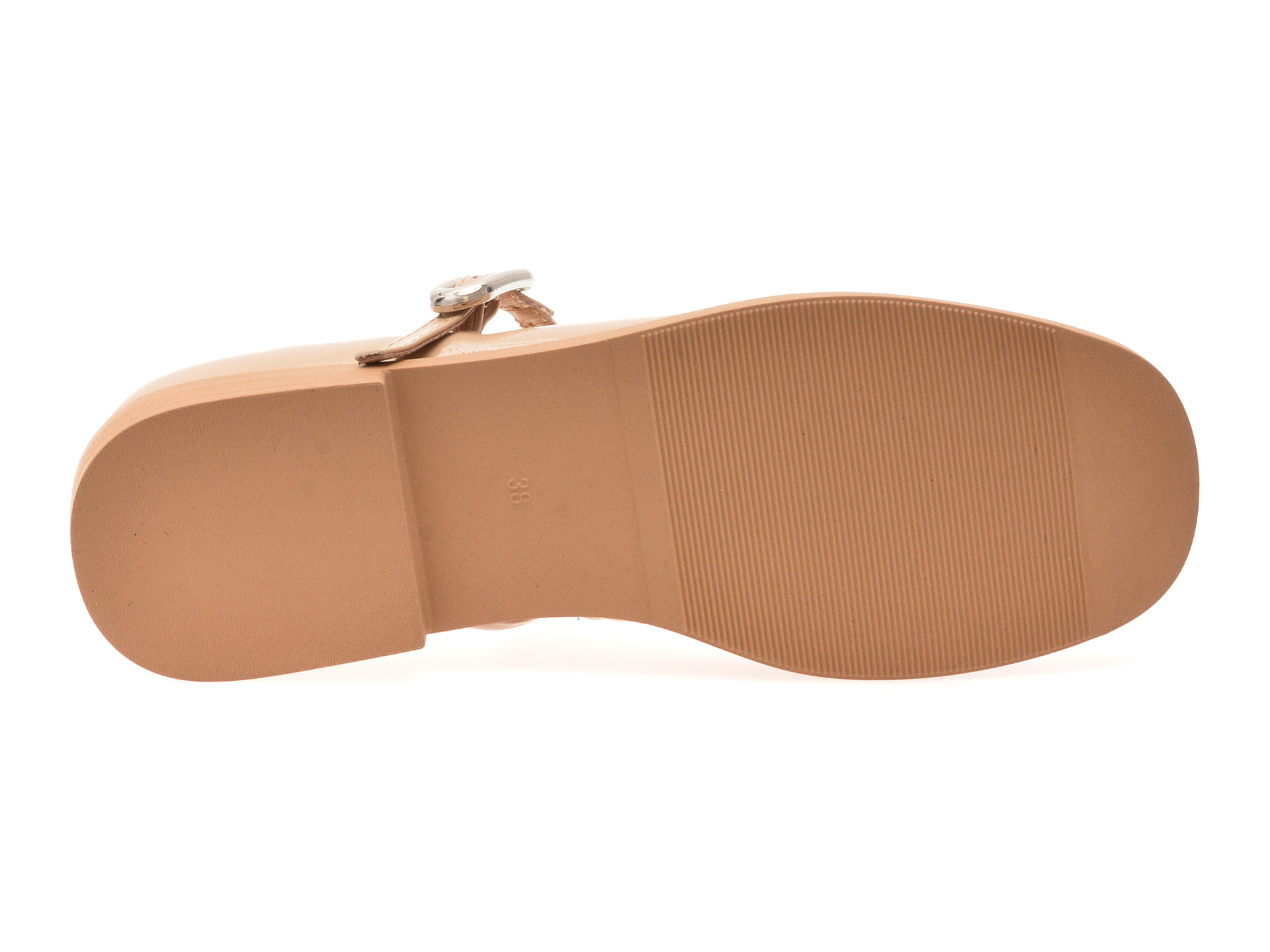 Pantofi IMAGE nude, V732G23, din piele naturala lacuita