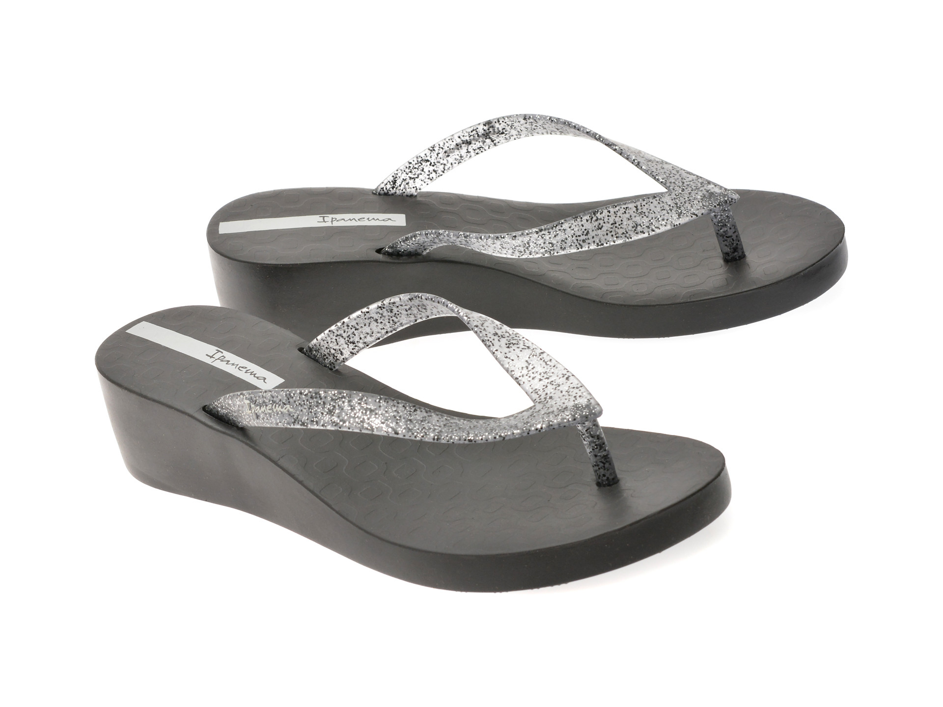 Papuci IPANEMA negri, 2674869, din pvc