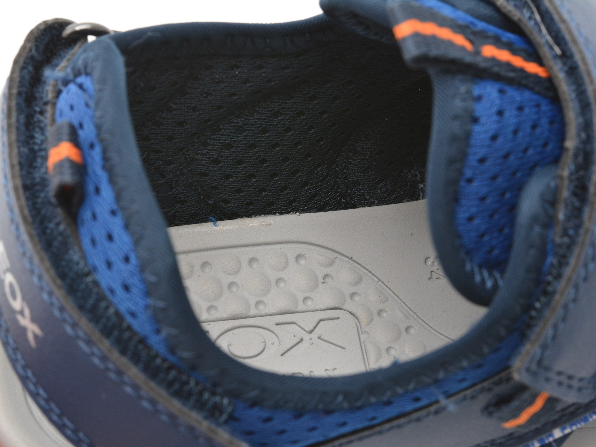 Sandale GEOX albastre, J450RC, din material textil