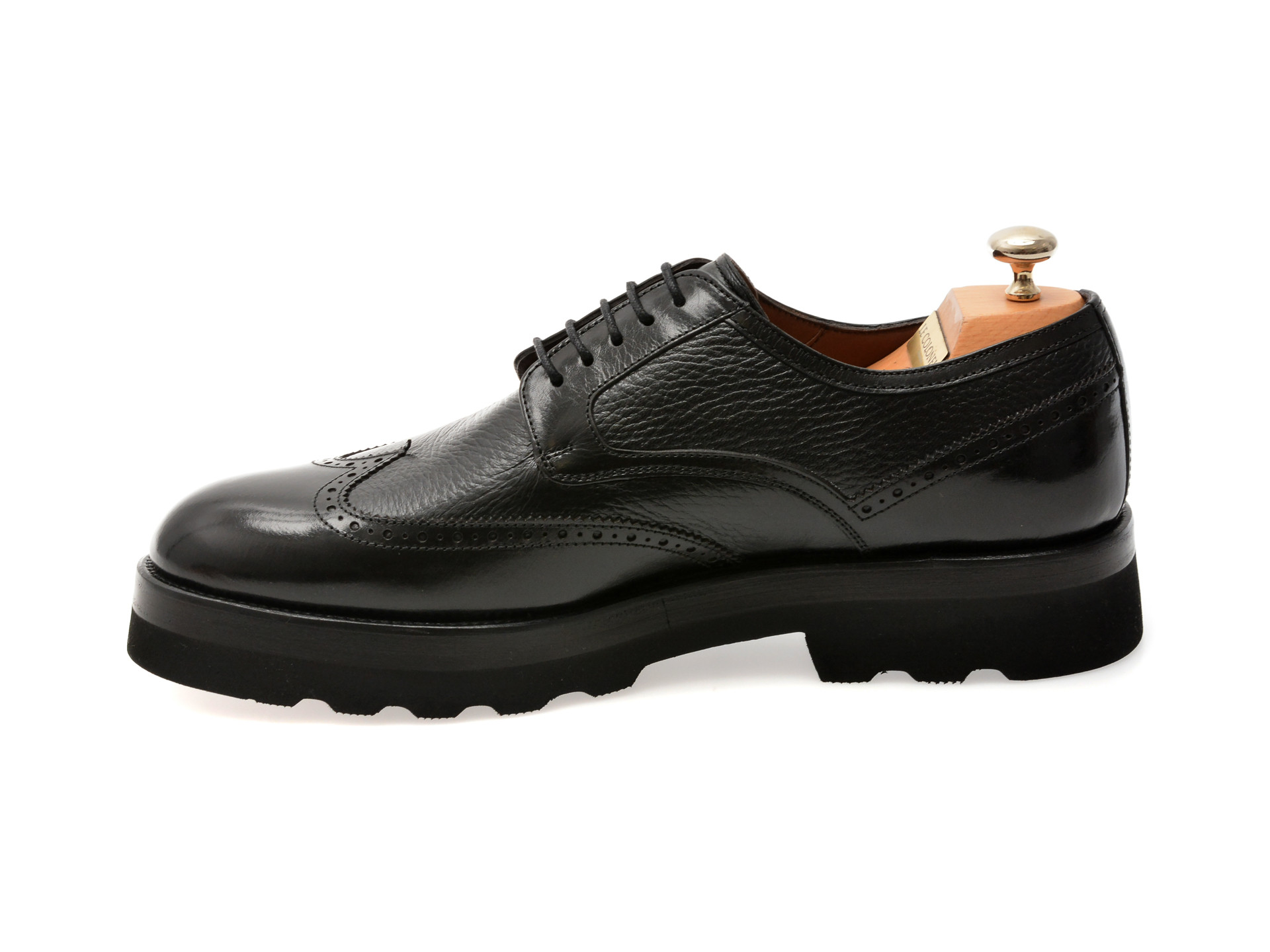 Pantofi eleganti LE COLONEL negri, 49115, din piele naturala