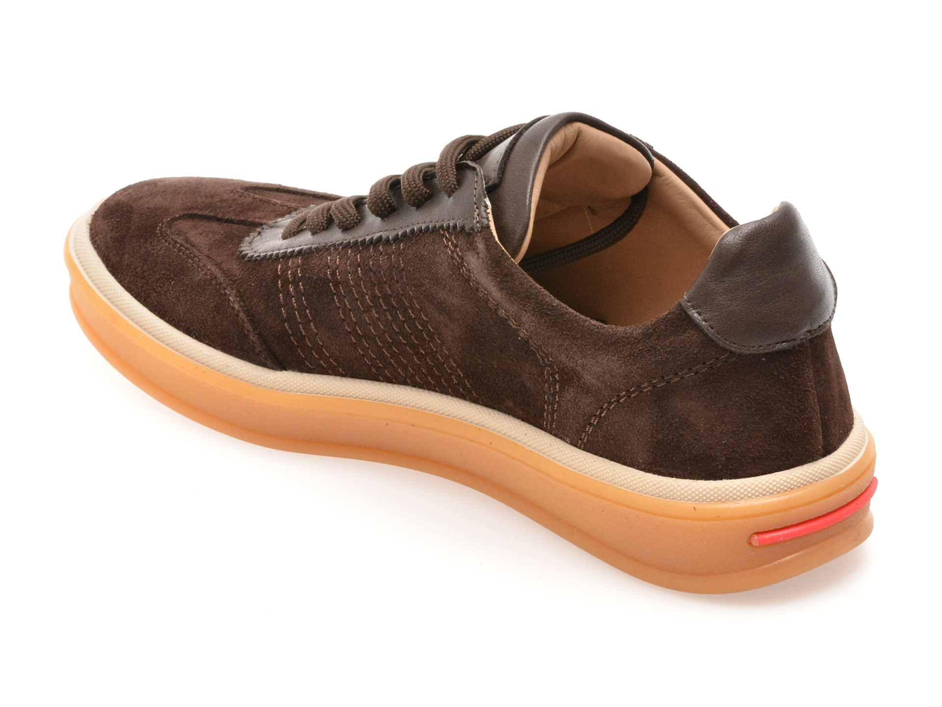 Pantofi sport EPICA maro, 815308, din piele intoarsa