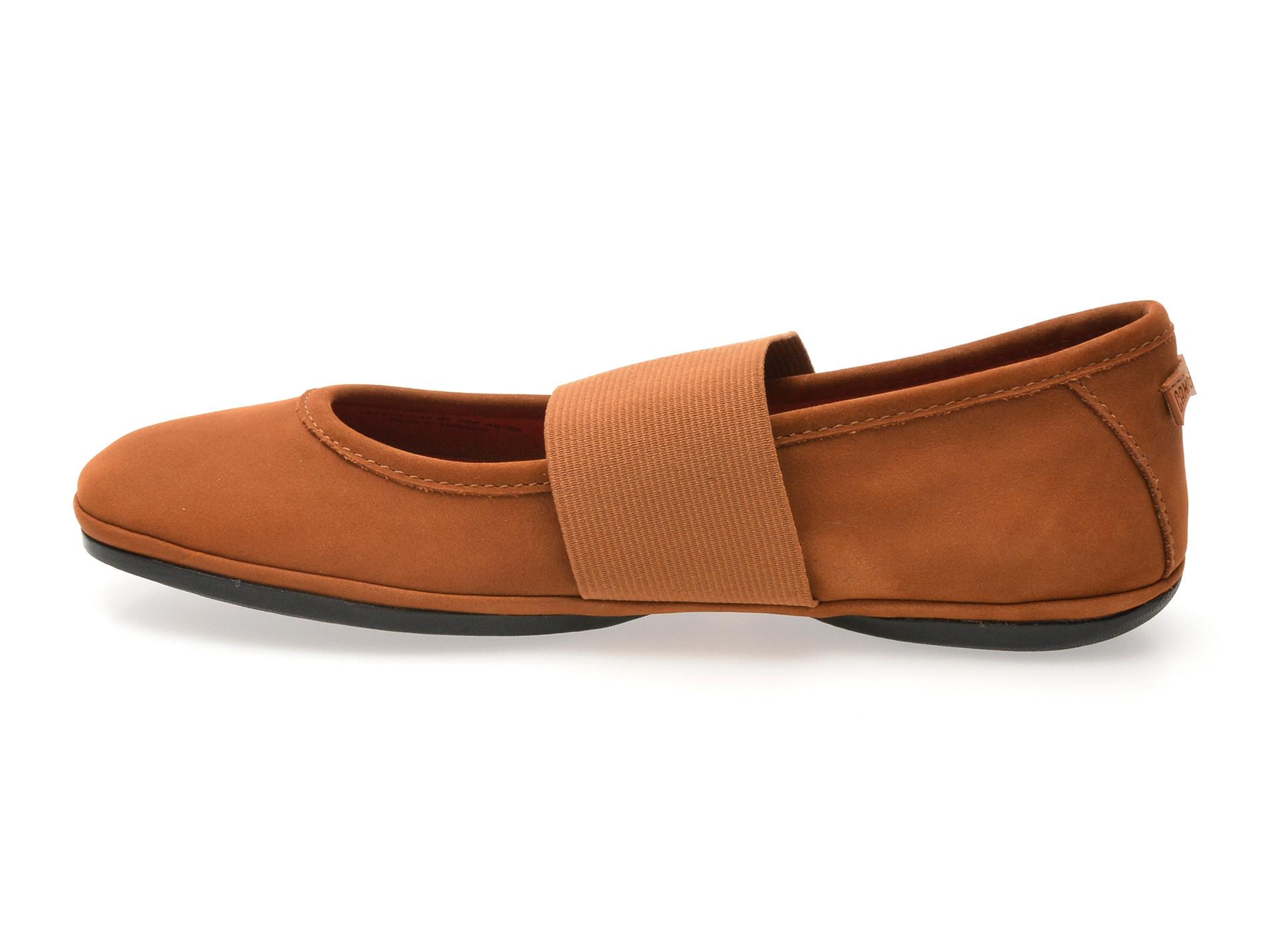 Balerini CAMPER maro, RIGHT, din nabuc