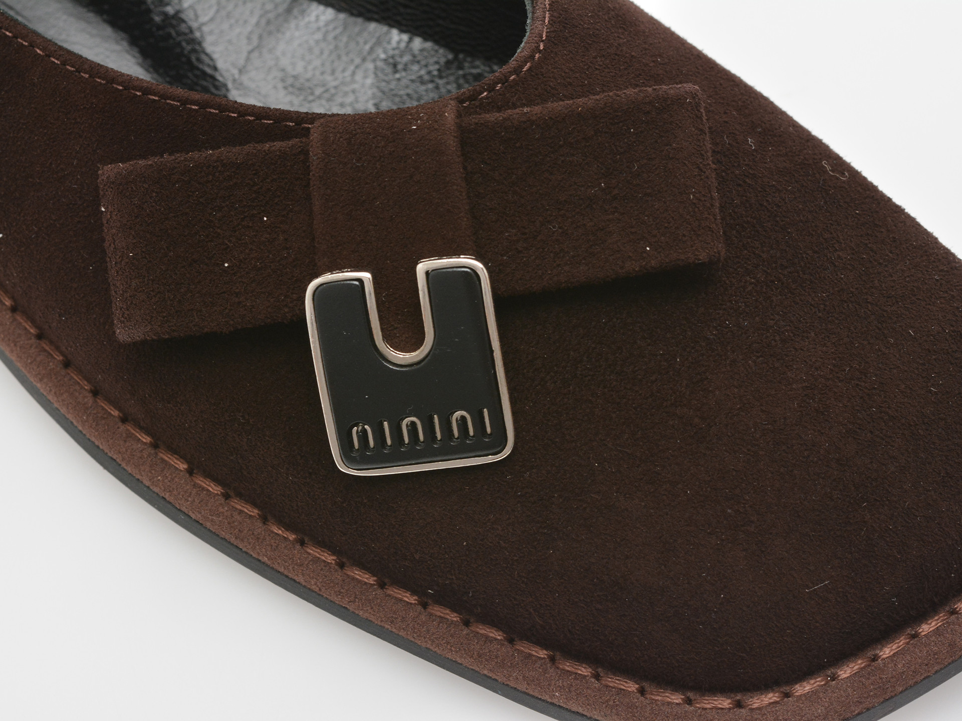 Balerini EPICA maro, 574335, din piele intoarsa