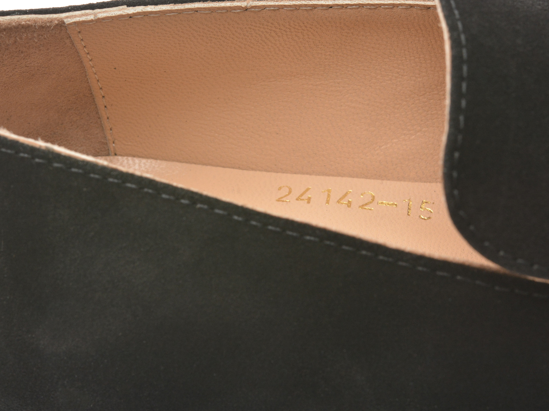 Pantofi EPICA negri, 1932412, din piele intoarsa