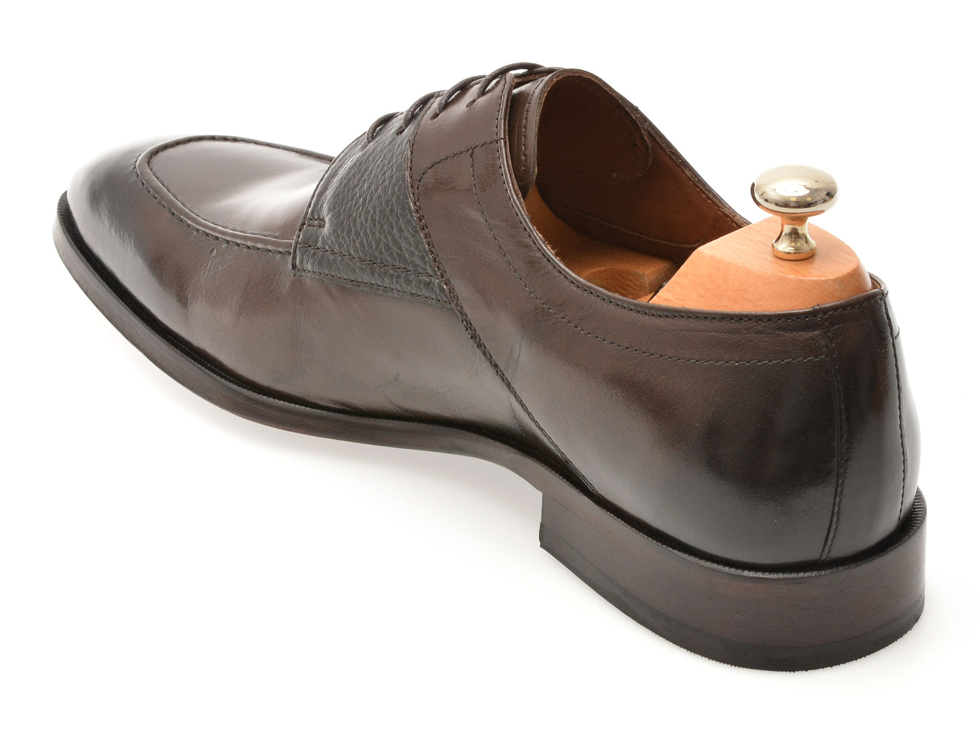 Pantofi eleganti LE COLONEL maro, 48494, din piele naturala
