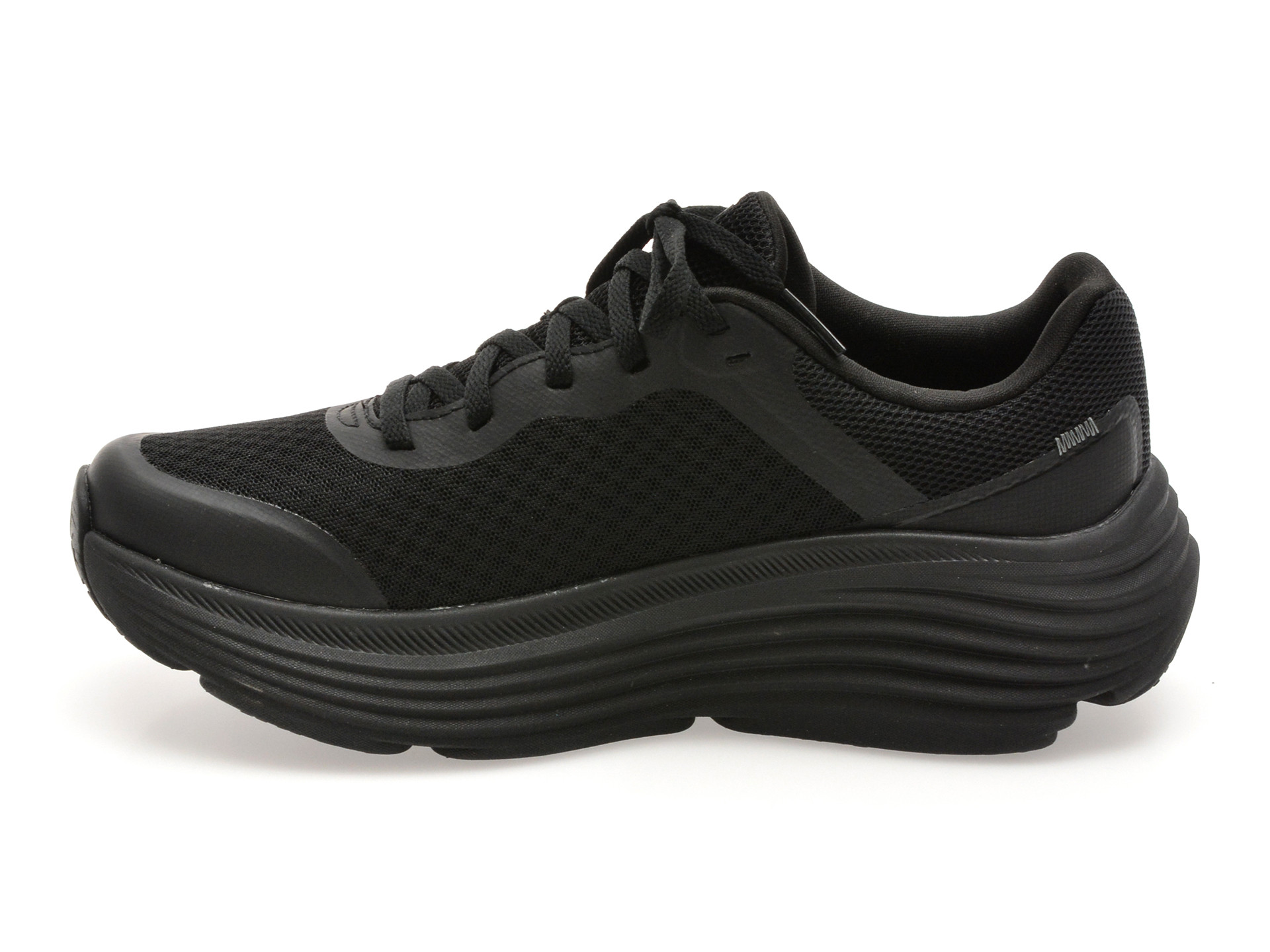 Pantofi sport SKECHERS negri, MAX CUSHIONING ENDEAVOUR, din material textil
