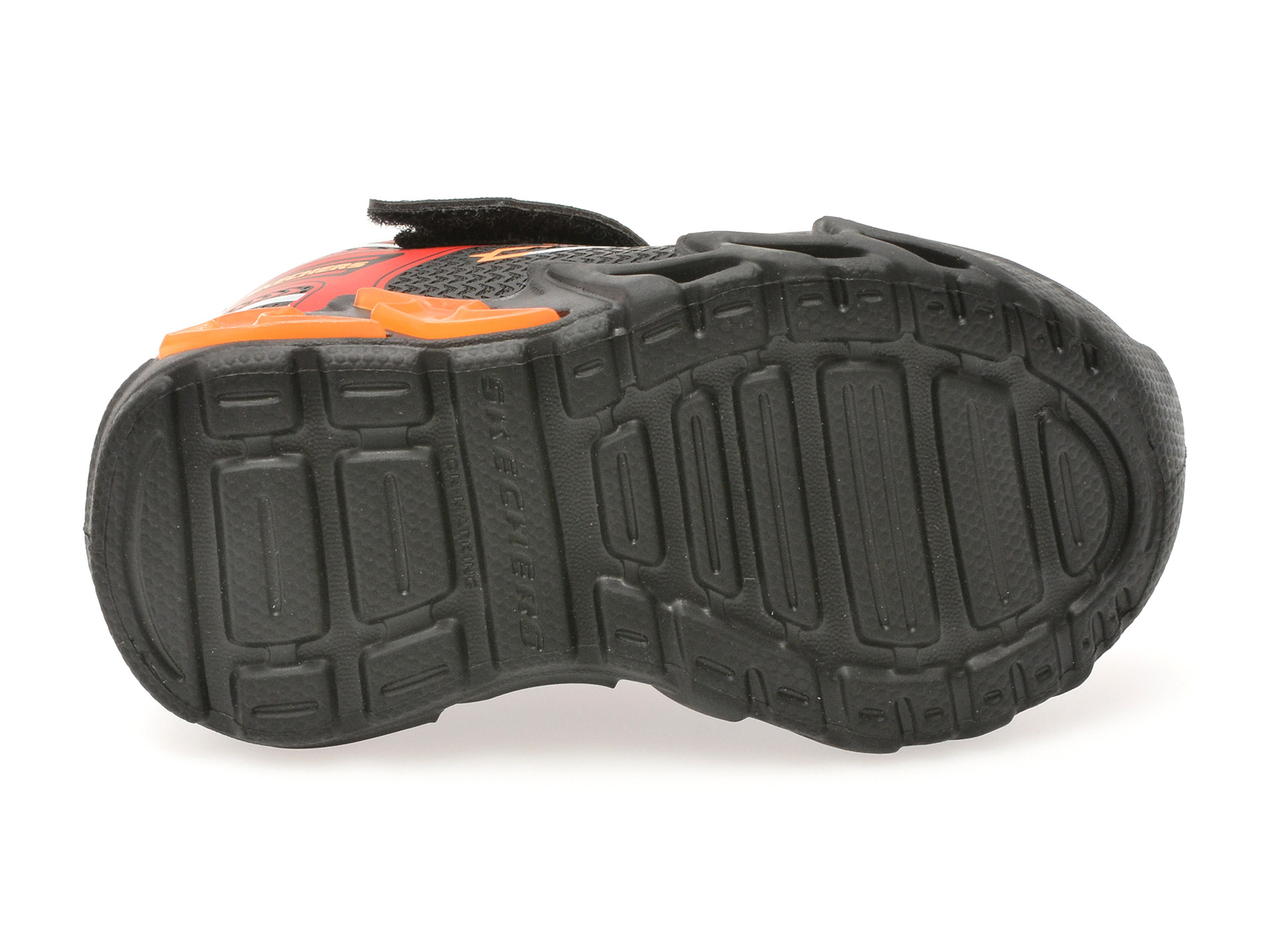 Pantofi sport SKECHERS negri, FLEX-GLOW BOLT, din material textil