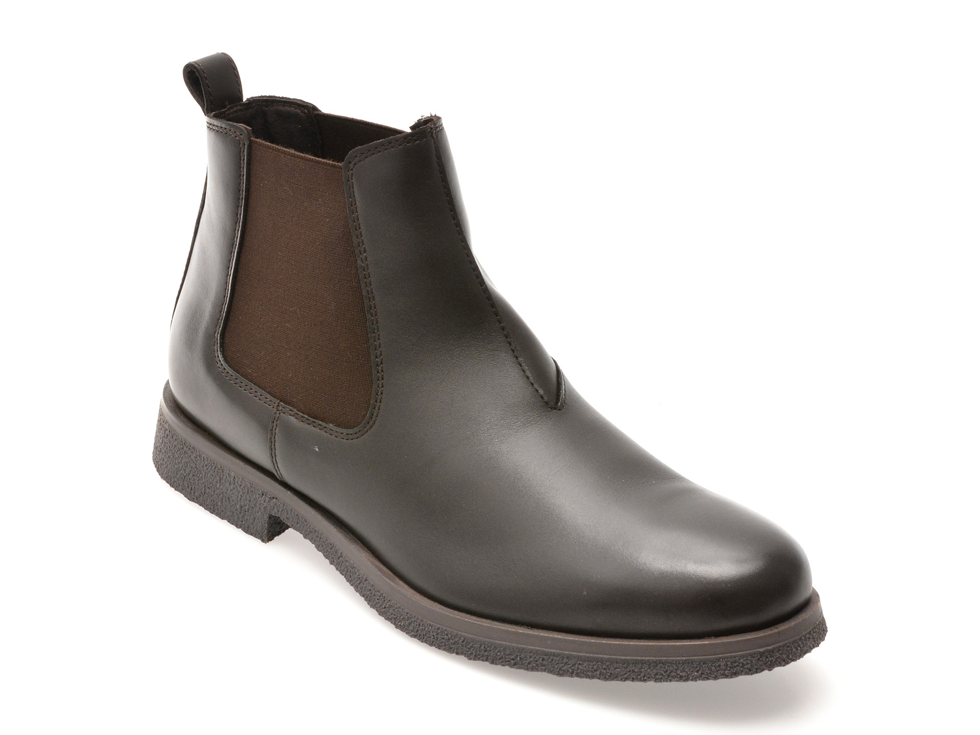 Ghete GEOX maro, U2658A, din piele naturala