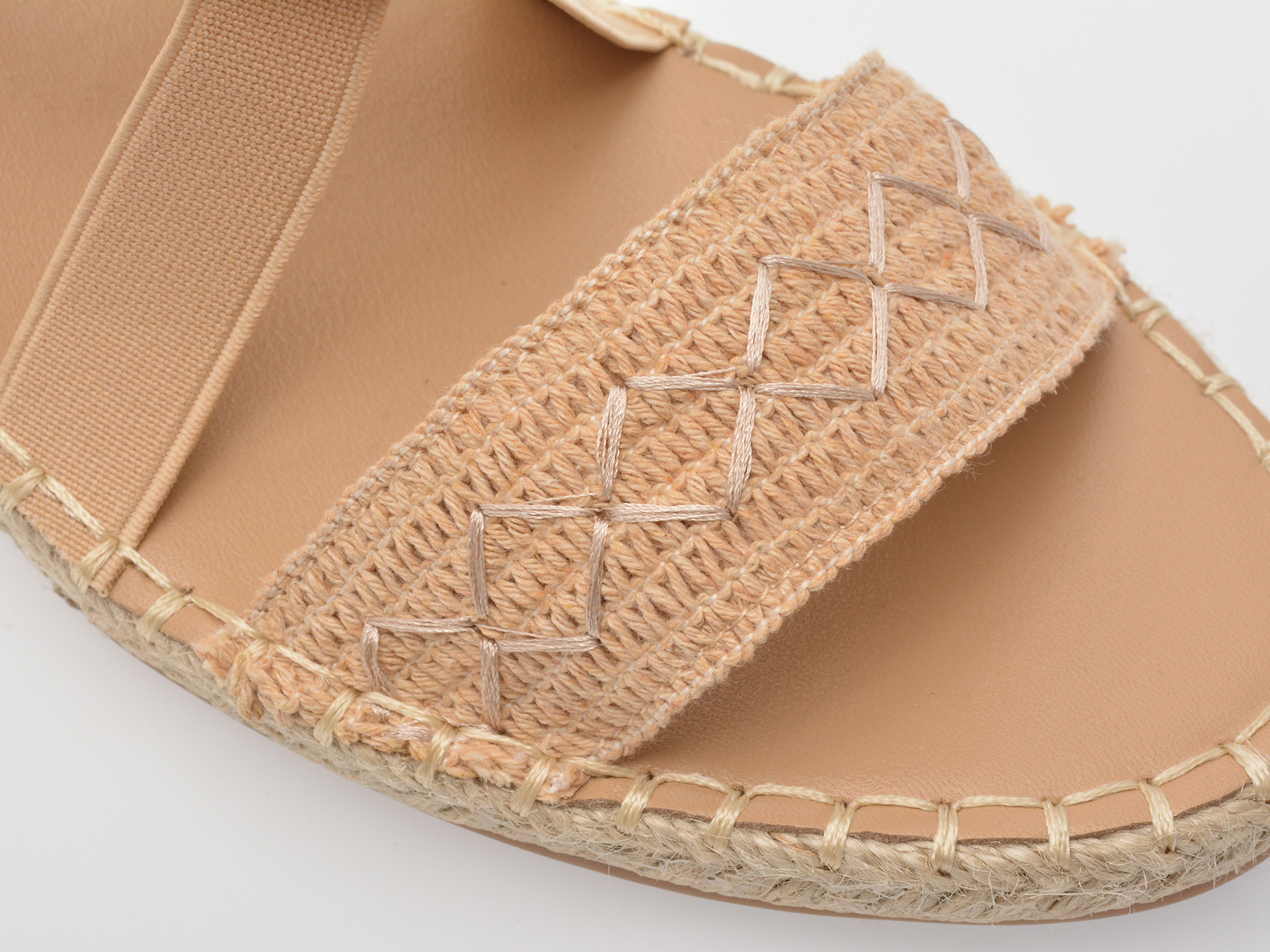 Sandale EPICA maro, 82918, din material textil