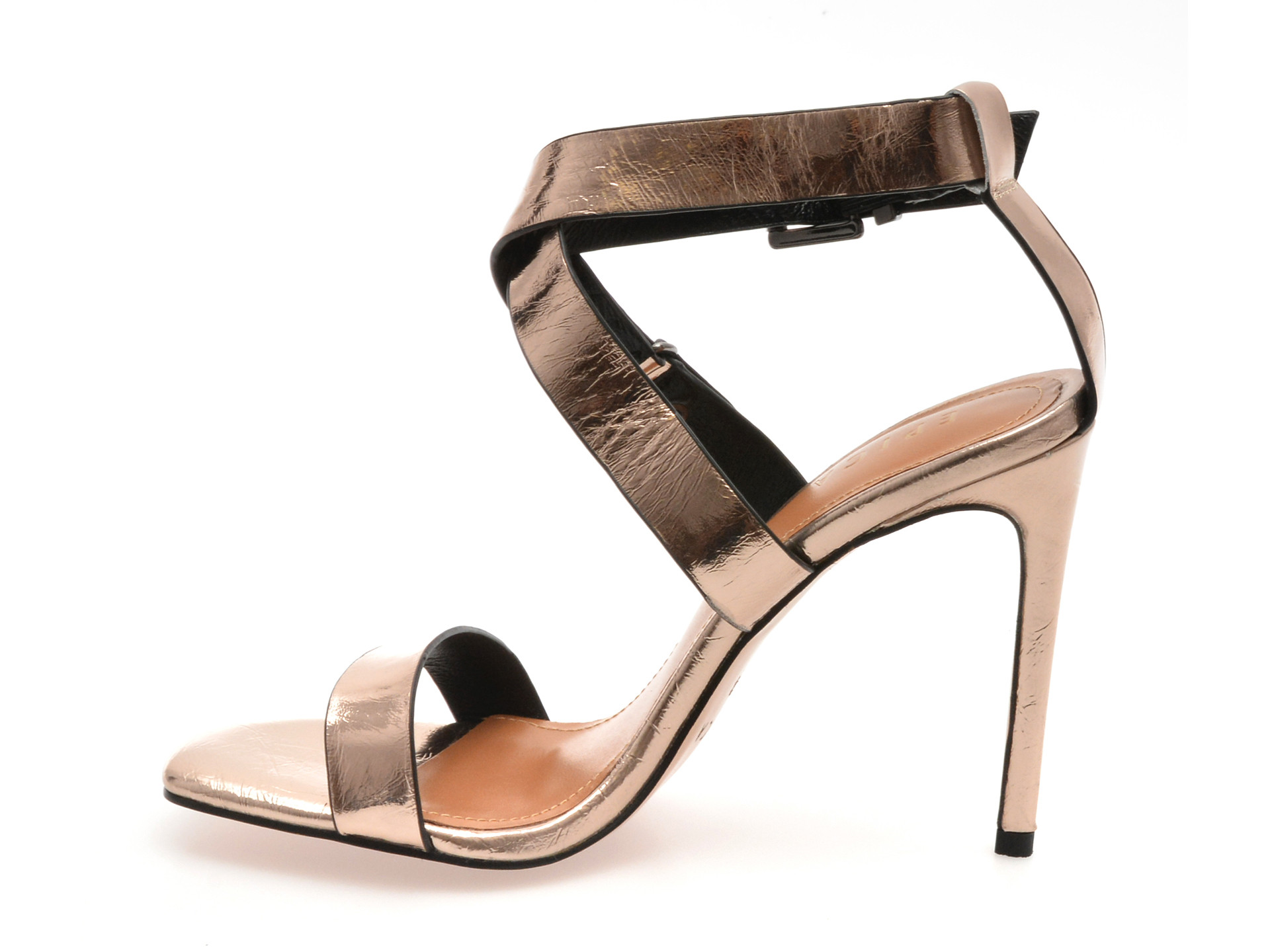 Sandale elegante EPICA bronz, 3L115M, din piele naturala