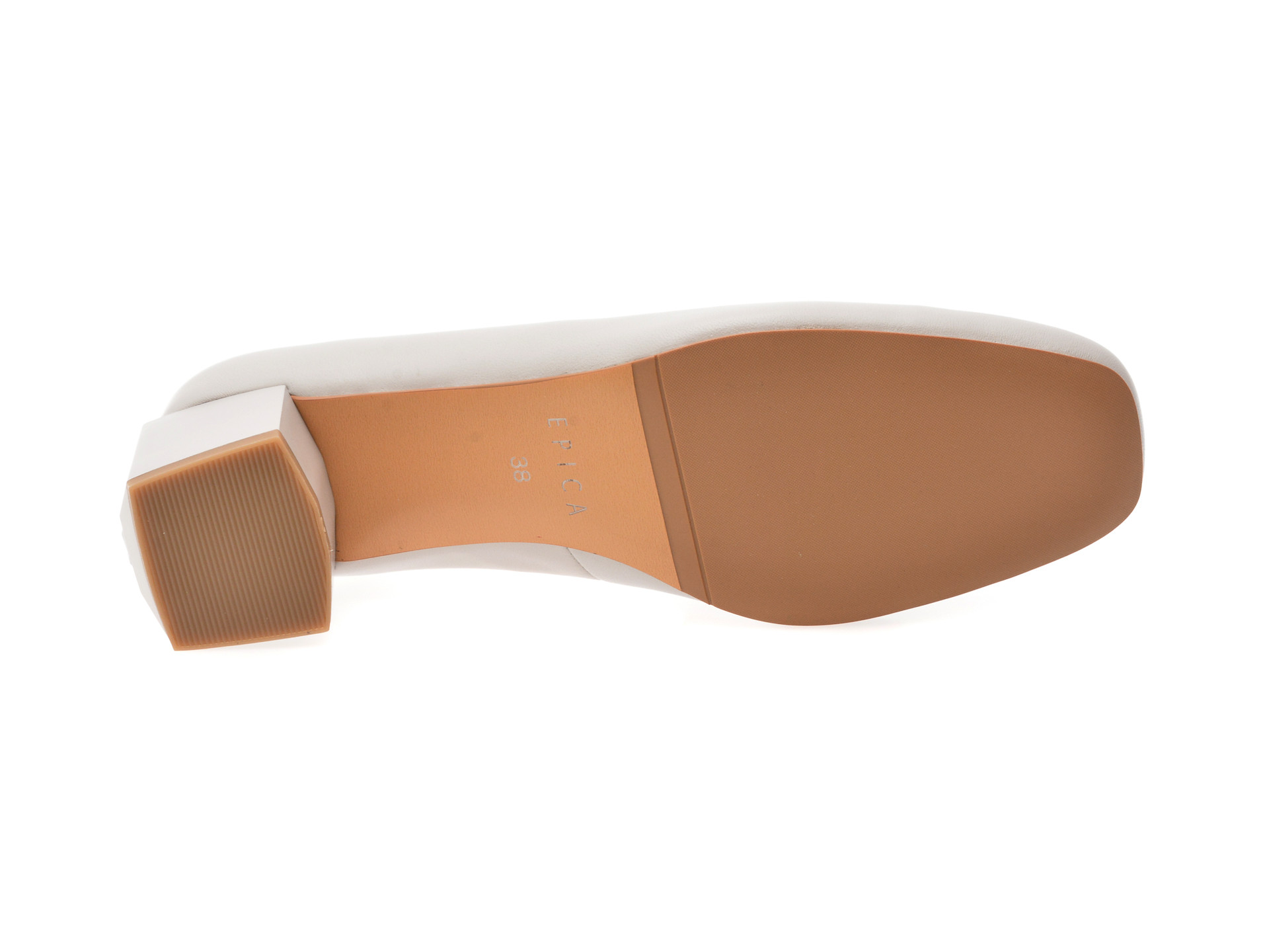 Pantofi EPICA gri, 2212, din piele naturala