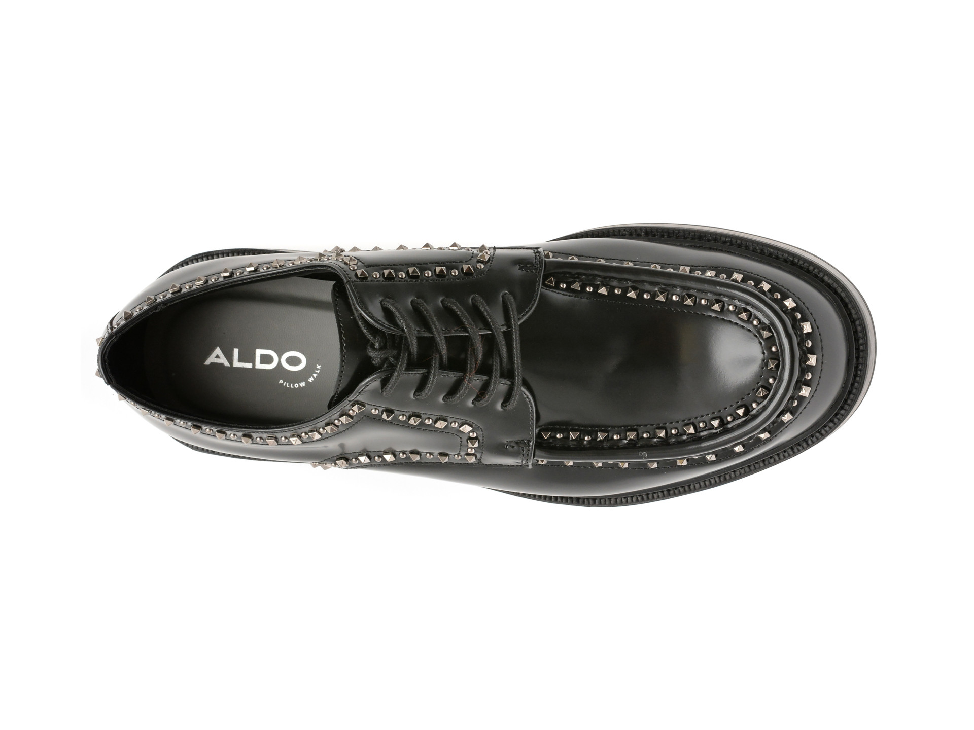 Pantofi ALDO negri, FREDERIKO 001, din piele naturala