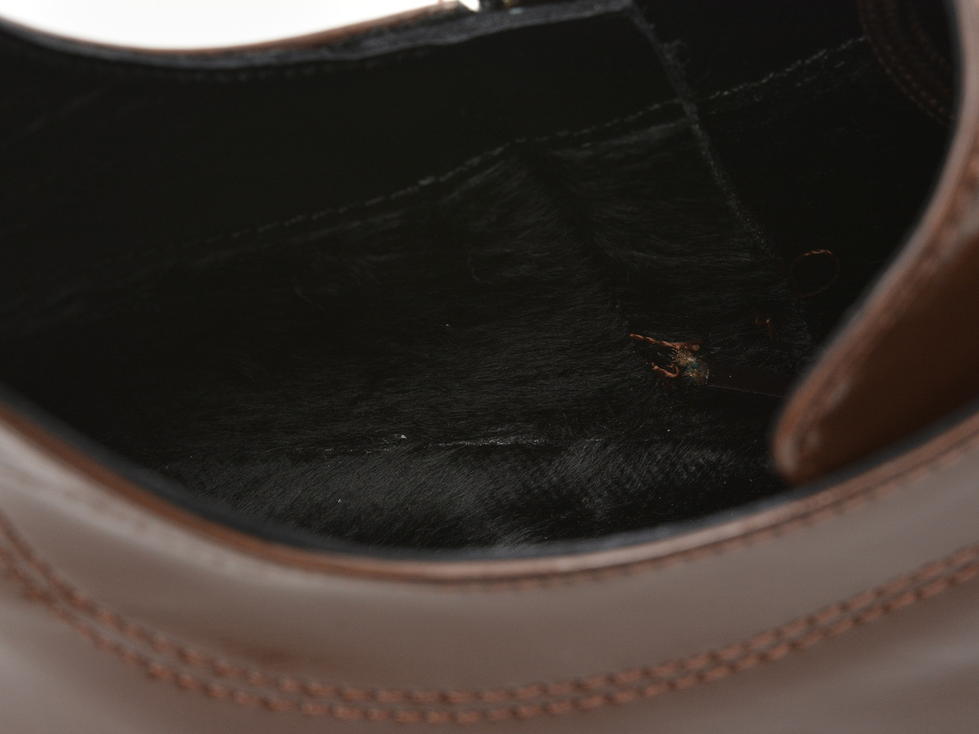 Ghete EPICA maro, 5312091, din piele naturala lacuita