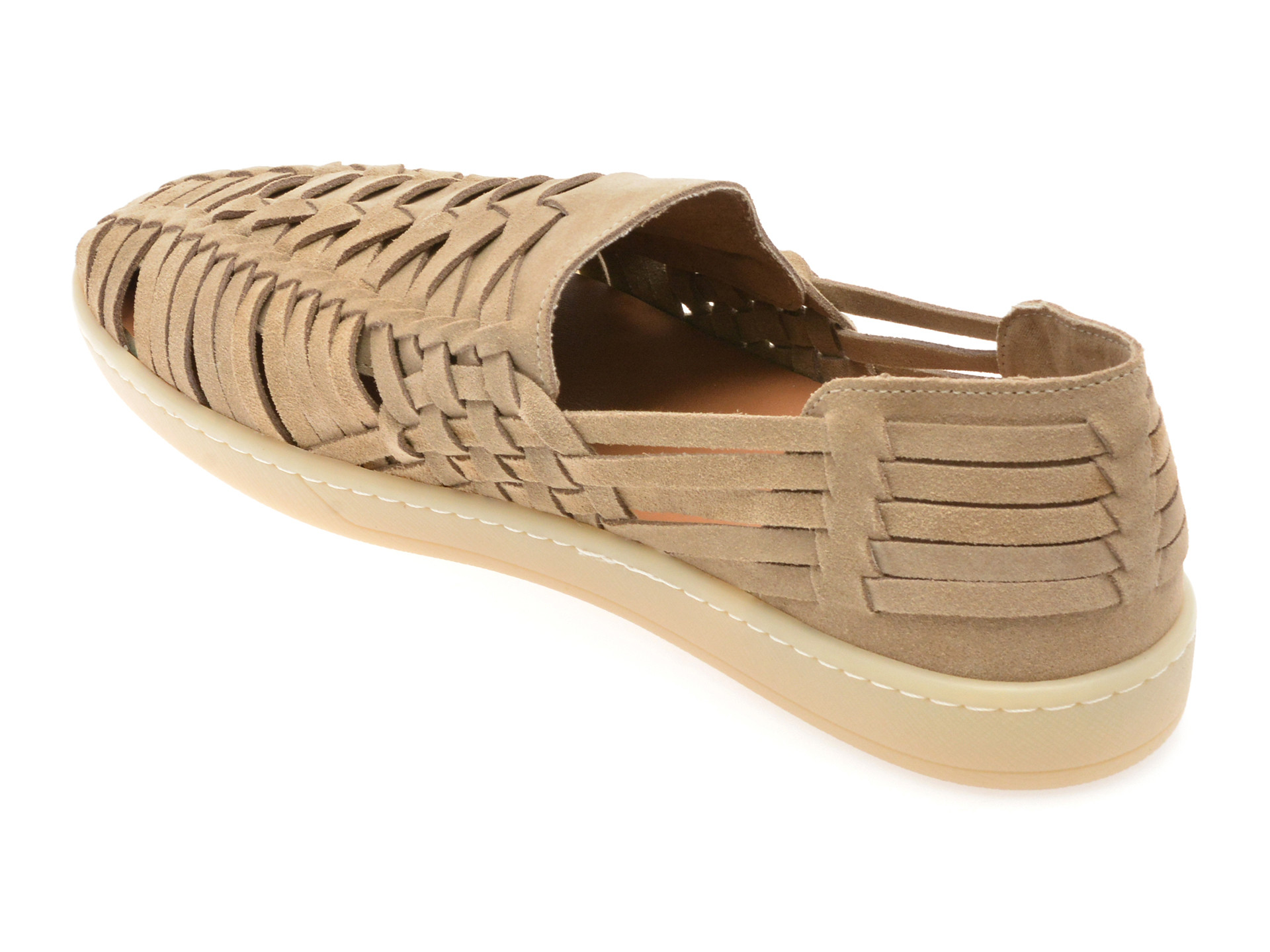 Pantofi ALDO gri, GRECIO 252, din piele intoarsa