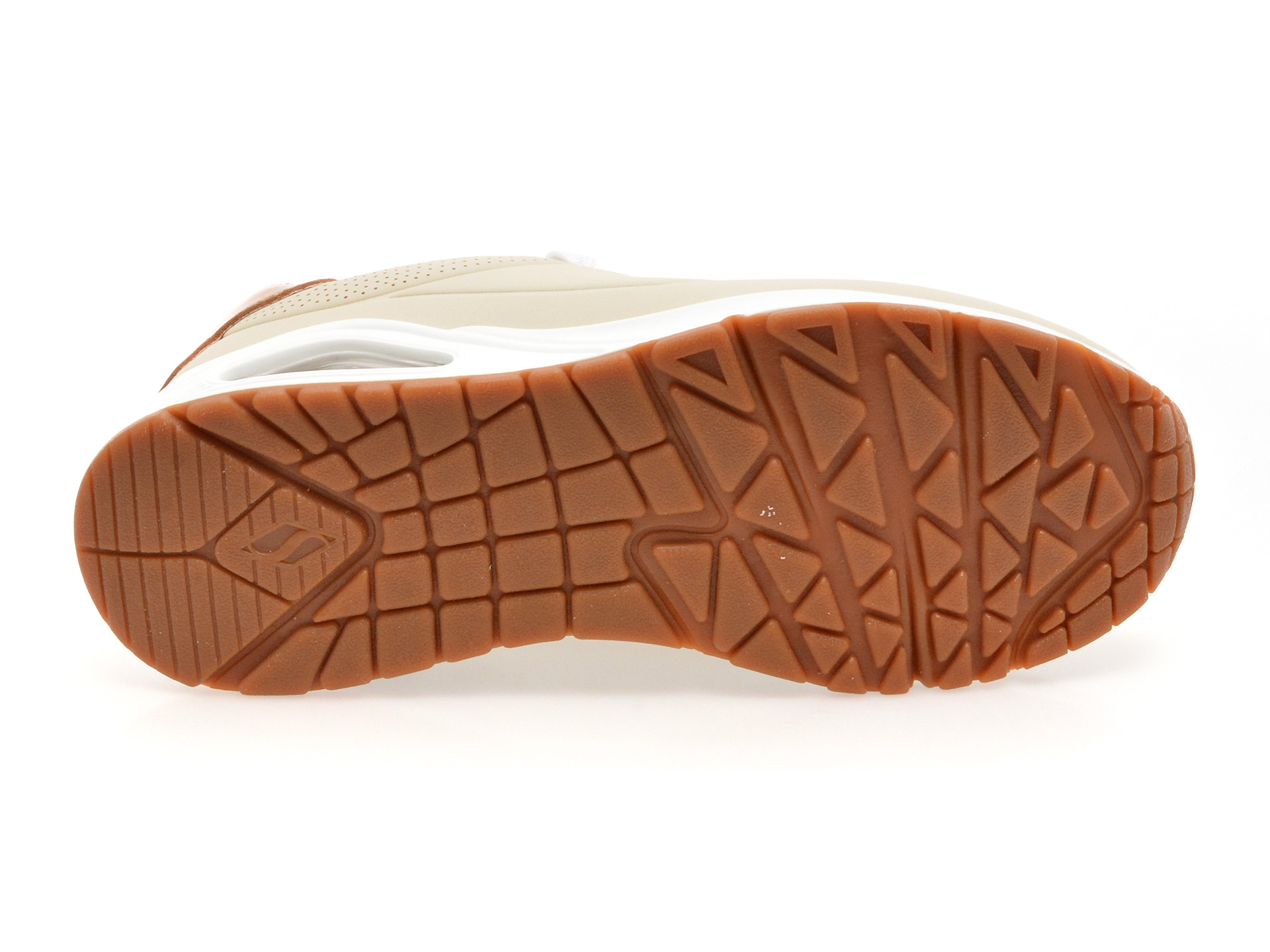 Pantofi sport SKECHERS bej, UNO GEN, din piele ecologica