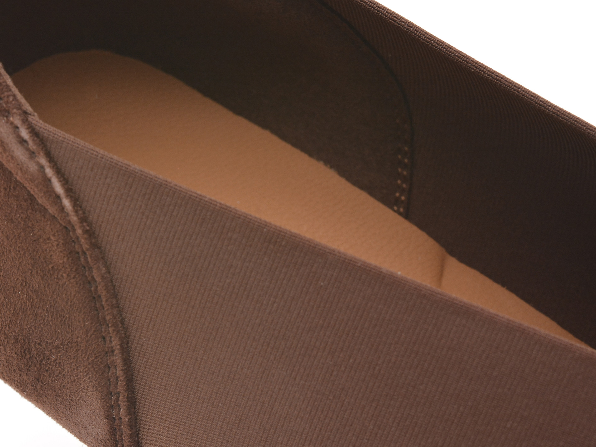 Pantofi eleganti EPICA maro, 3D7535, din piele intoarsa si material textil