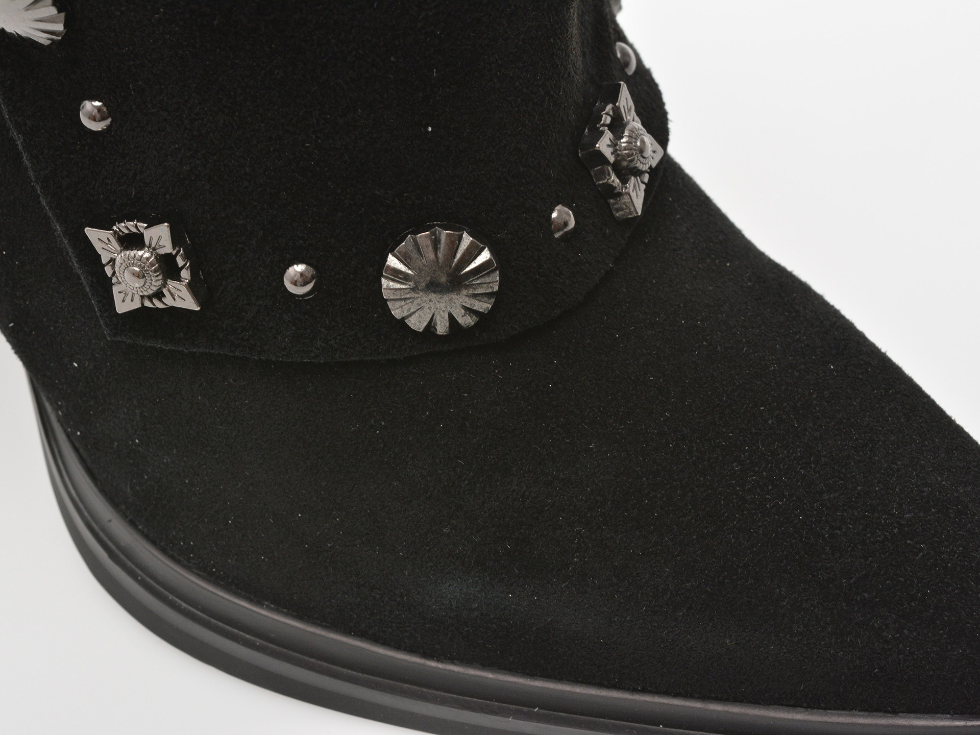 Ciocate elegante ALDO negre, 5R63B, din piele intoarsa