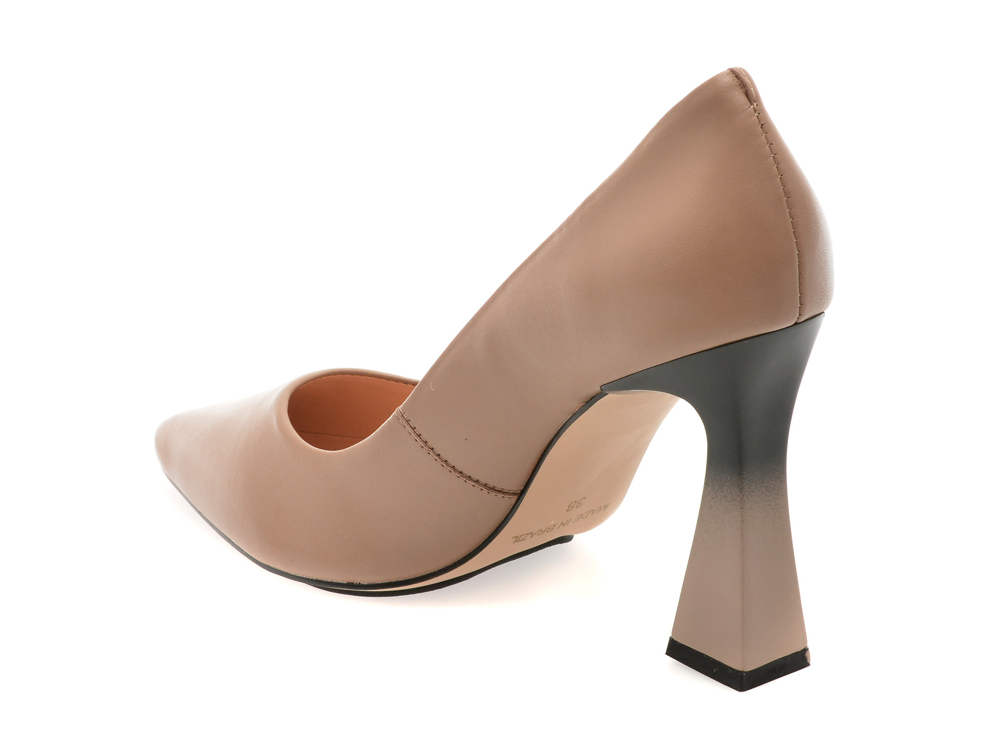 Pantofi eleganti EPICA gri, 9649835, din piele naturala