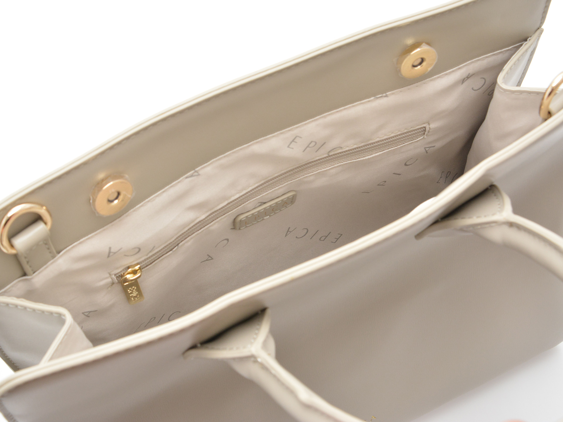 Geanta EPICA gri, 622, din piele ecologica