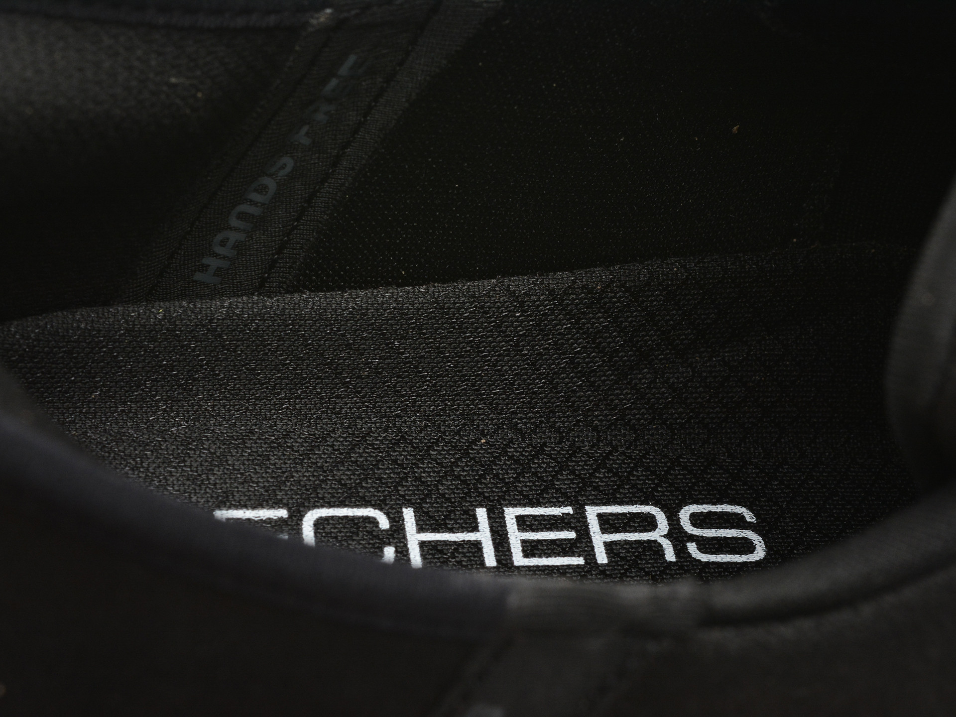 Pantofi sport SKECHERS negri, GO WALK FLEX, din material textil