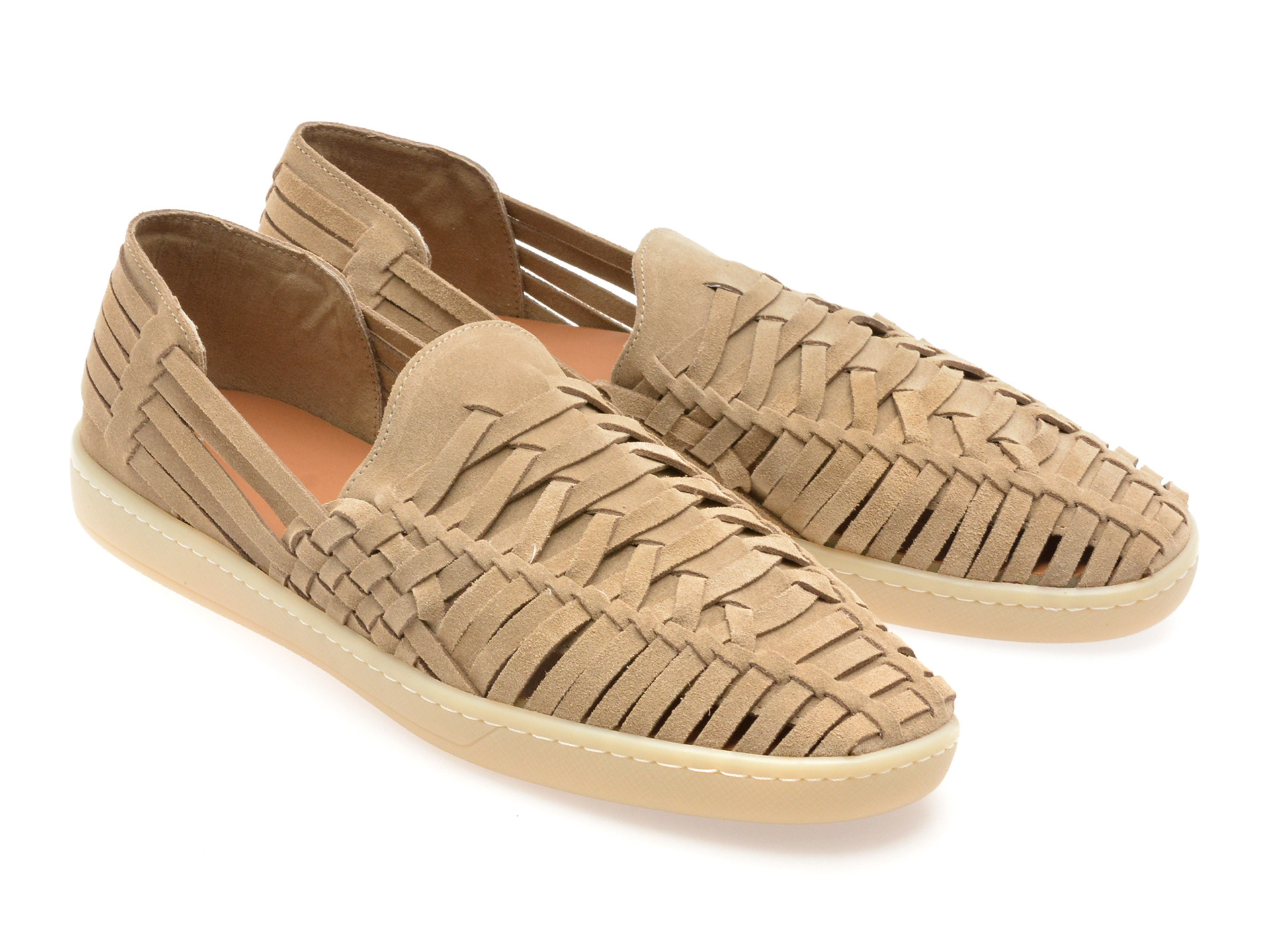 Pantofi ALDO gri, GRECIO 252, din piele intoarsa