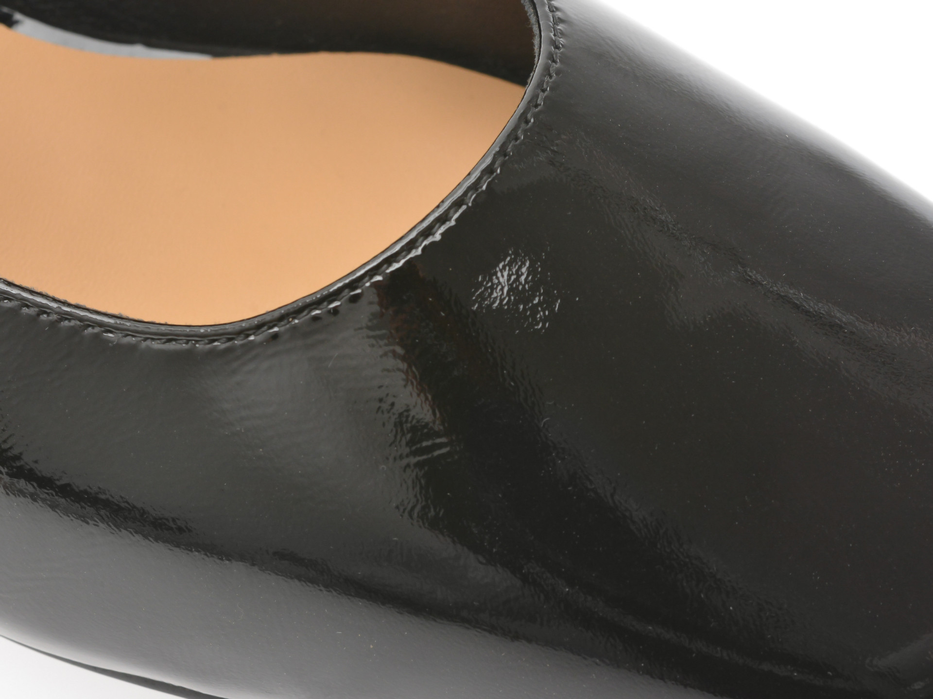 Pantofi EPICA negri, 1228H28, din piele naturala lacuita