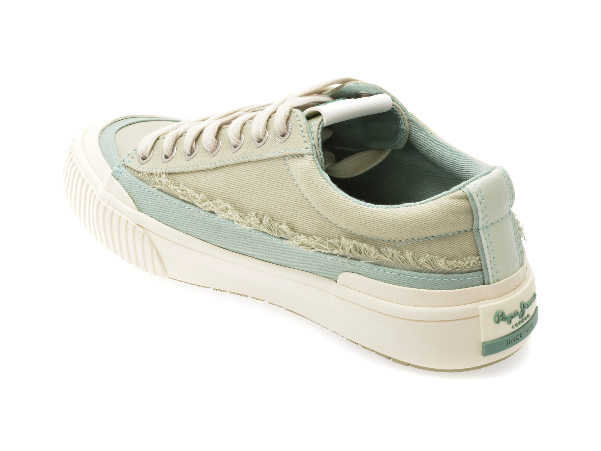 Pantofi sport PEPE JEANS verzi, BEN FRESH, din material textil