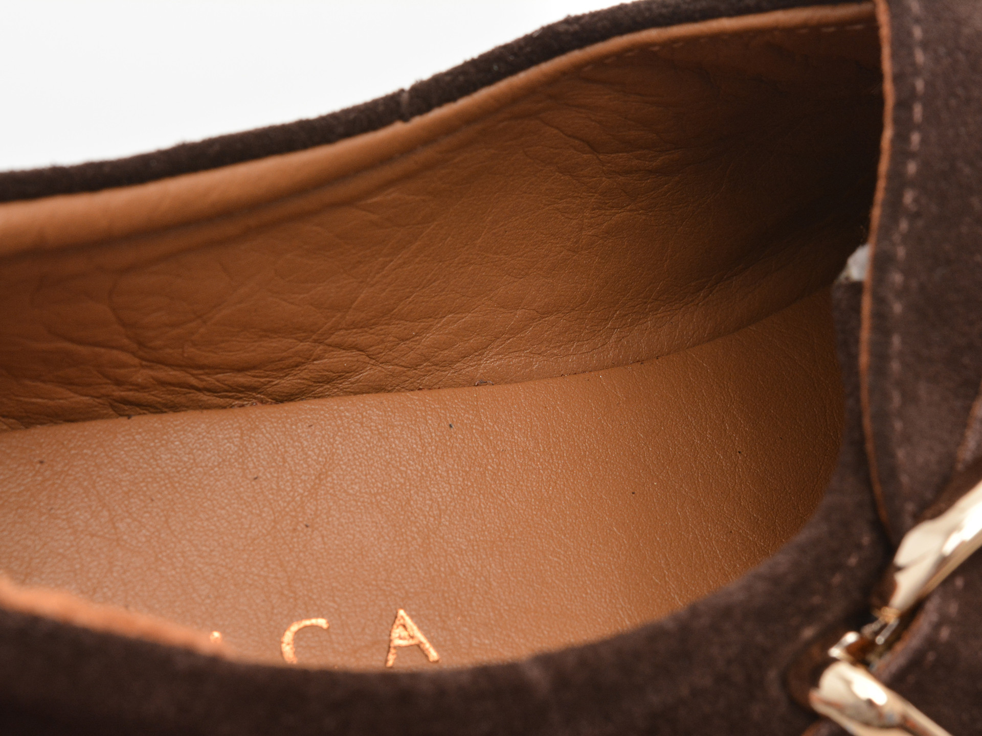 Pantofi EPICA maro, 2184038, din piele intoarsa