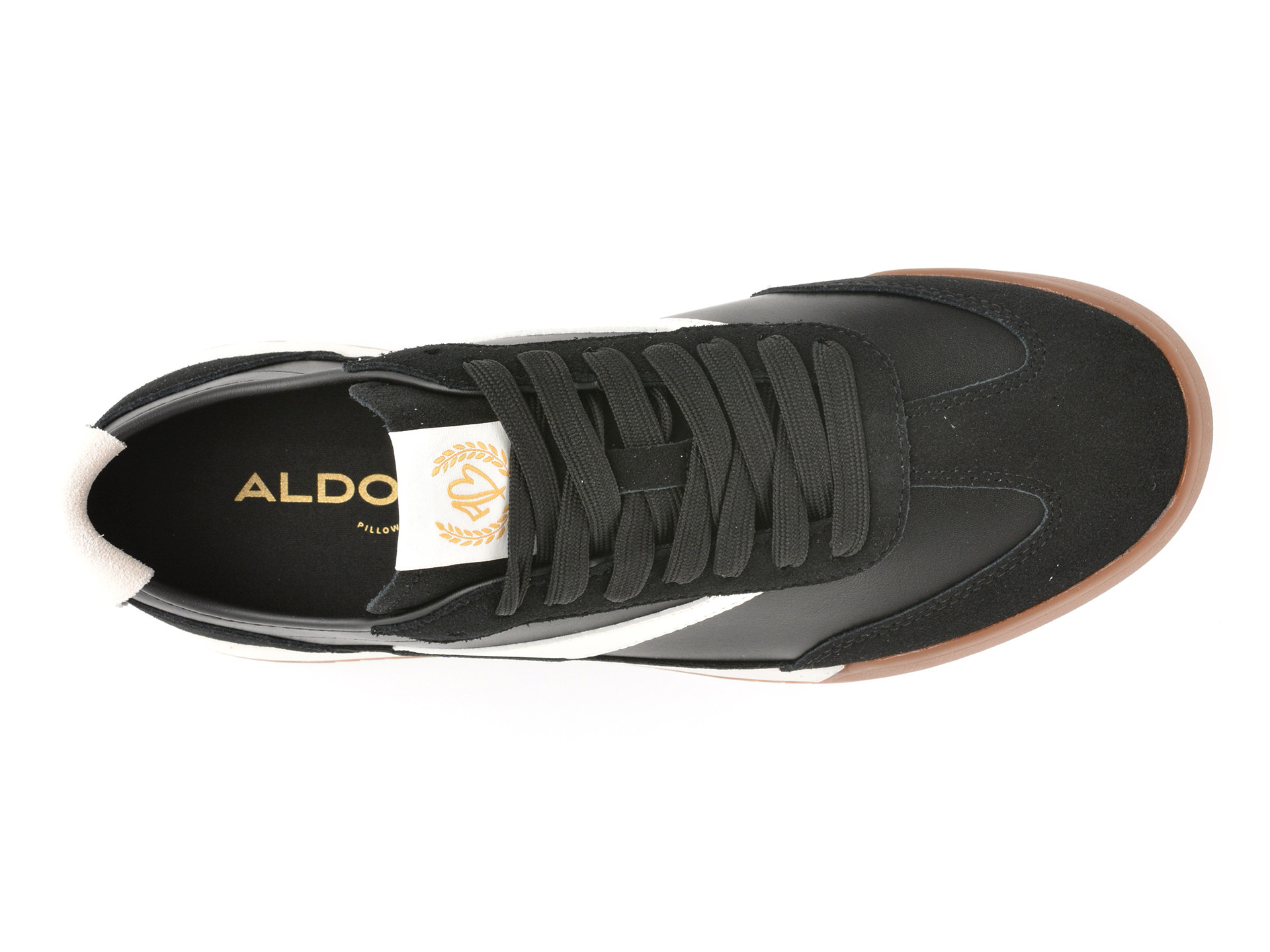 Pantofi sport ALDO negri, CLUBMTL 001, din piele ecologica