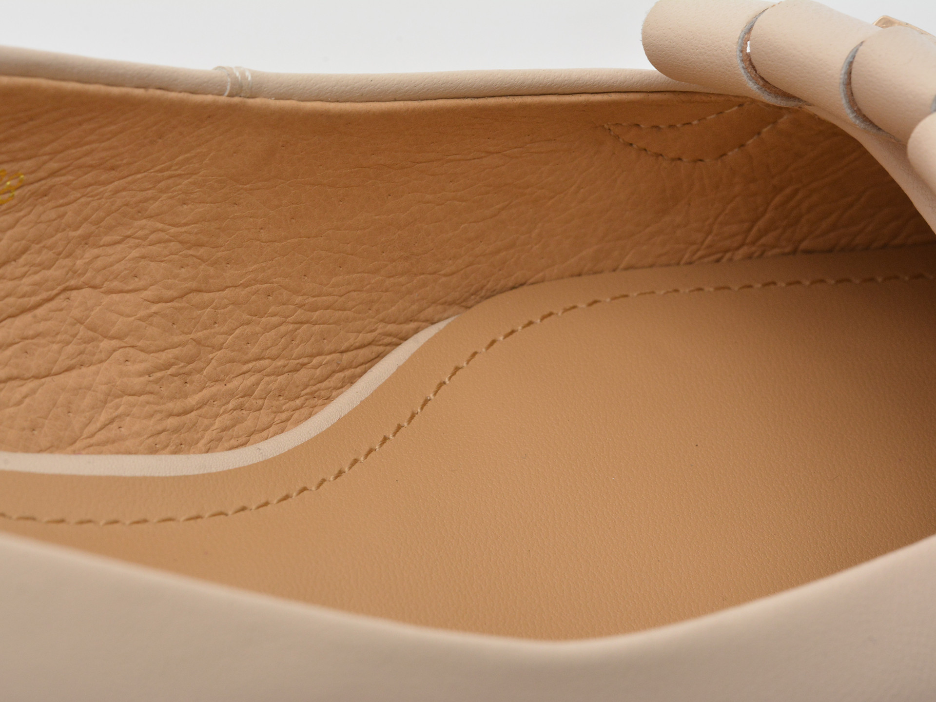 Pantofi EPICA bej, 4A502, din piele naturala
