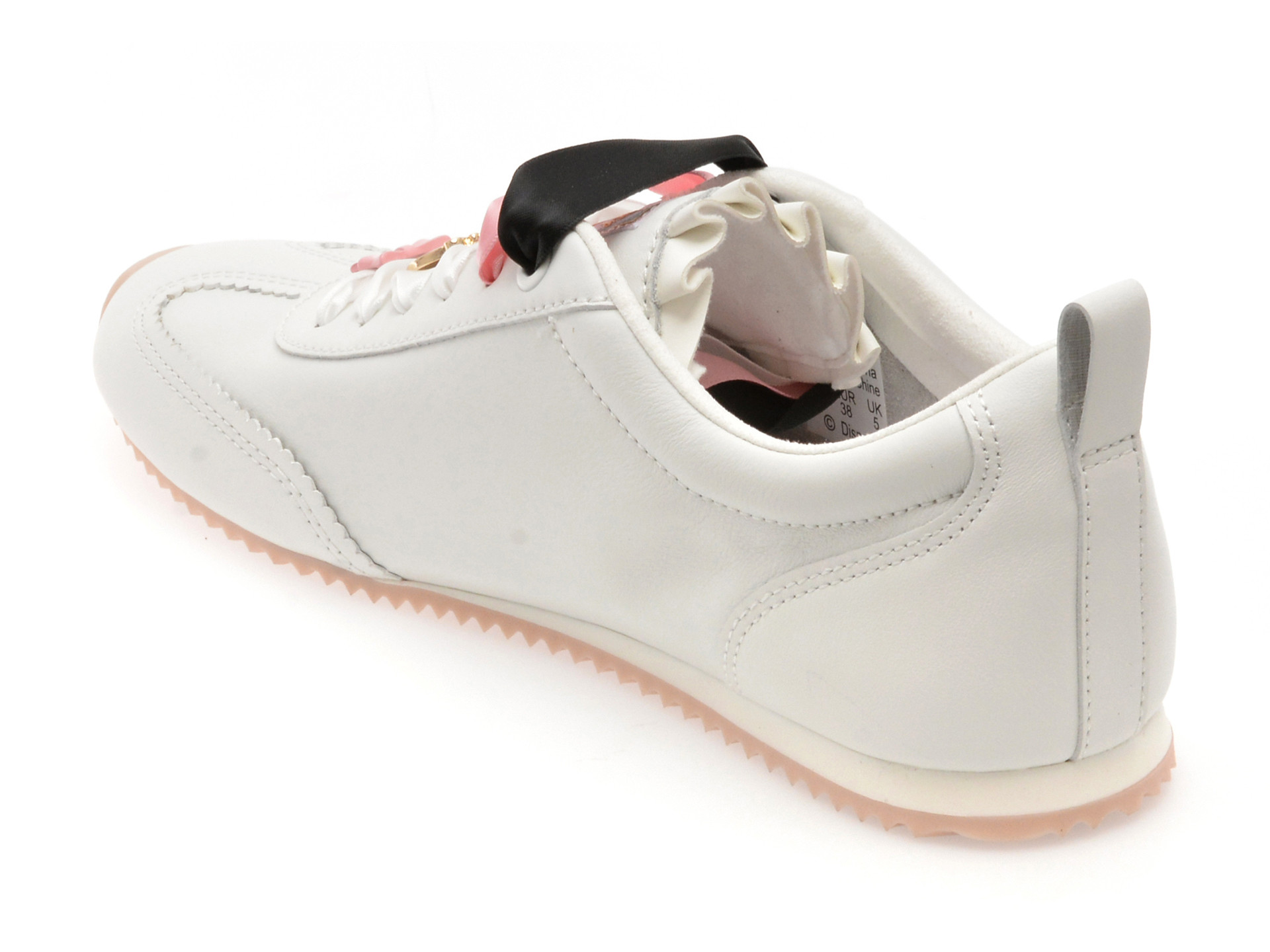 Pantofi sport ALDO albi, PRINCESS SNEAKER 100, din piele naturala