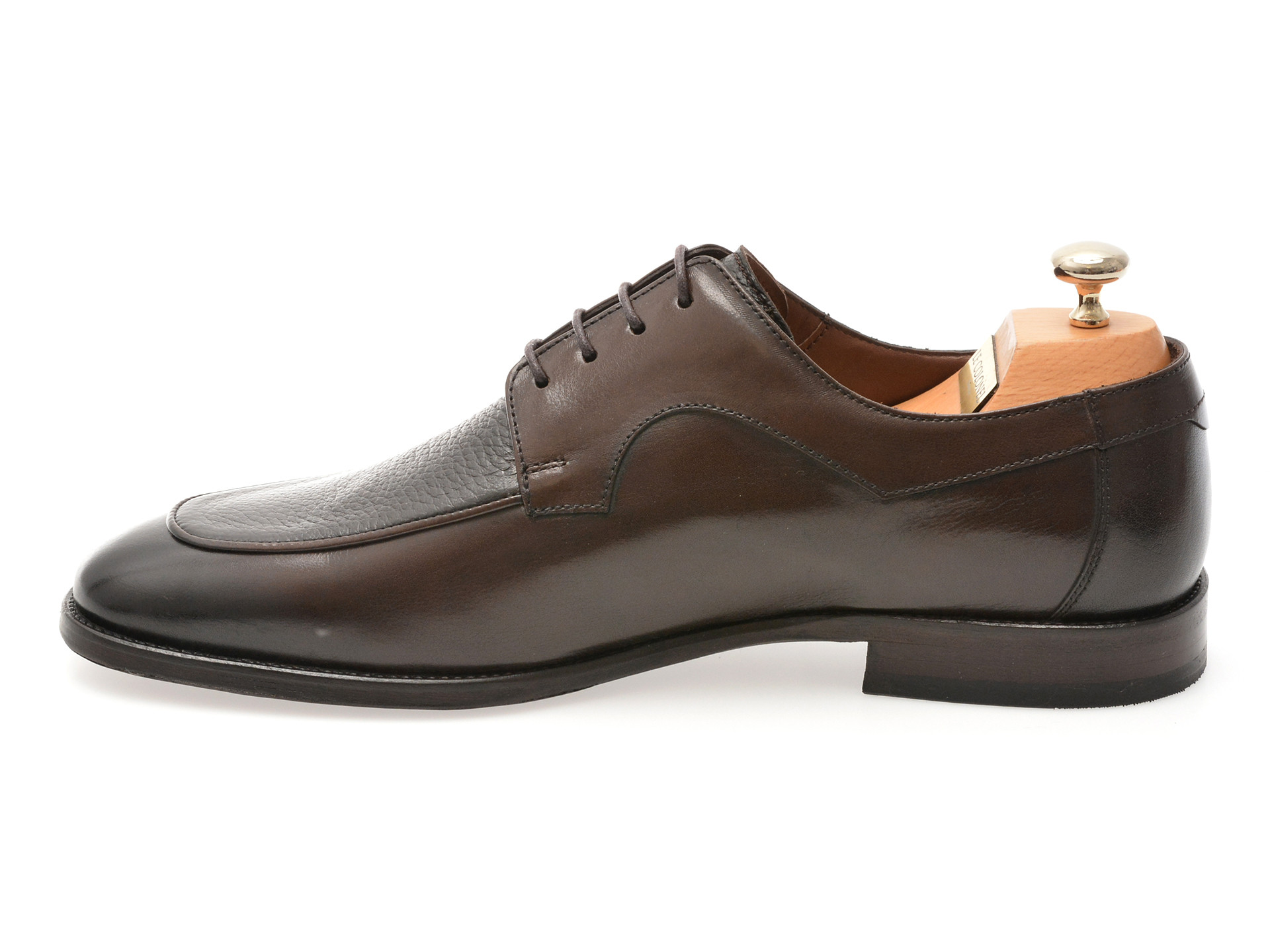 Pantofi eleganti LE COLONEL maro, 70329, din piele naturala