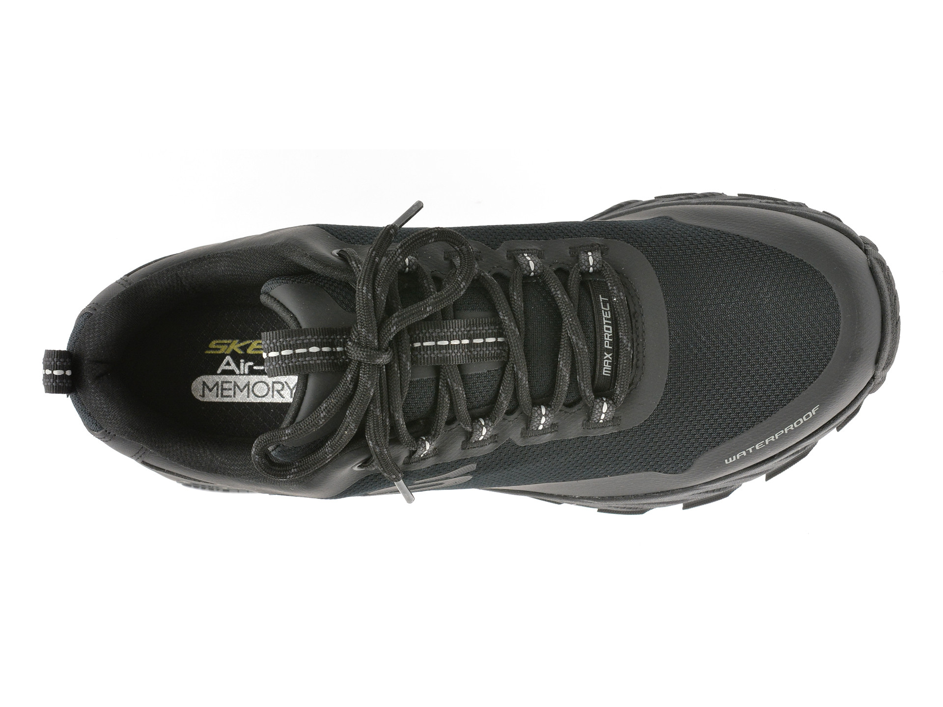 Pantofi sport SKECHERS negri, MAX PROTECT, din material textil