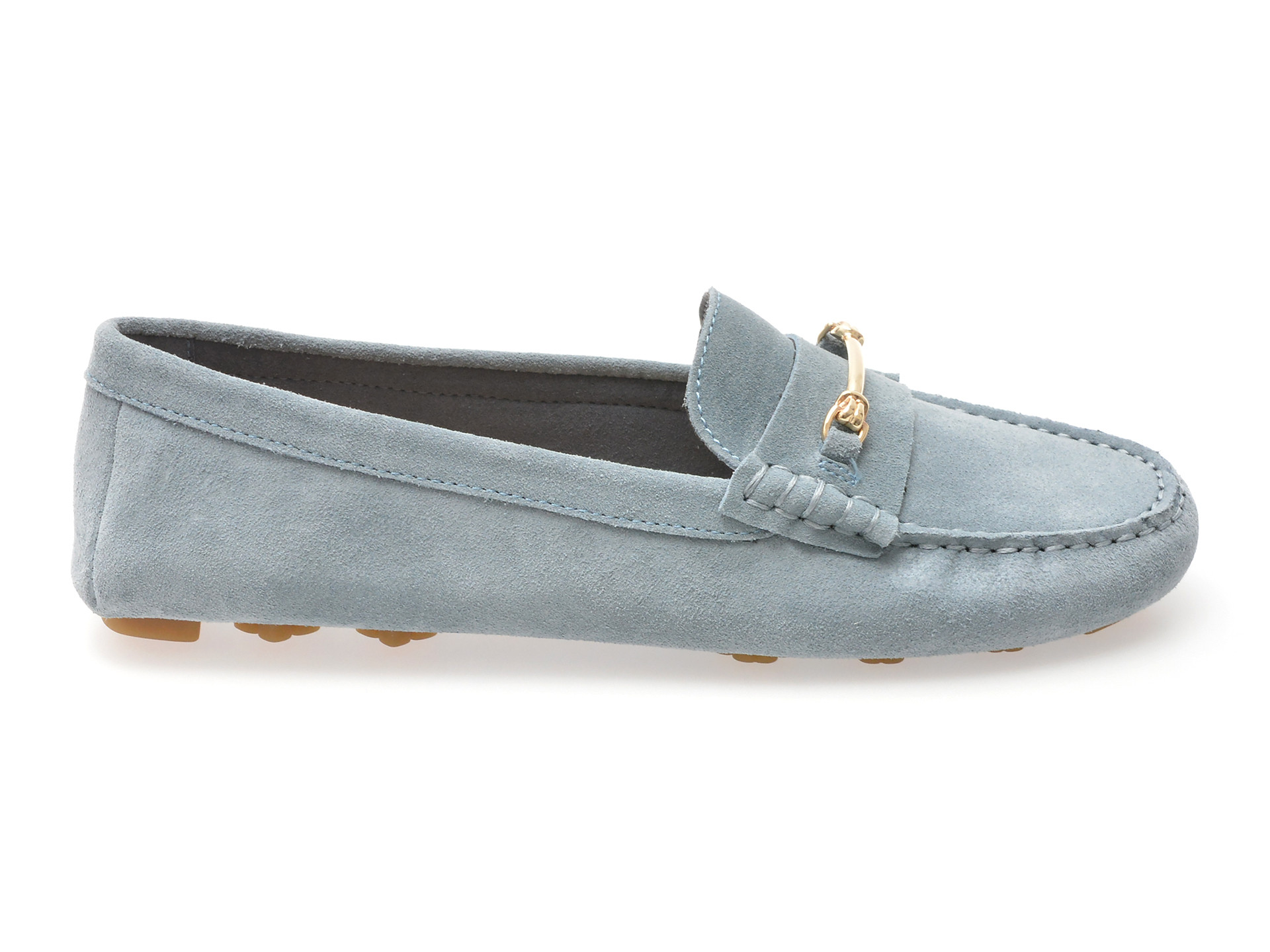 Mocasini ALDO bleumarin, SEABREEZE 460, din piele intoarsa