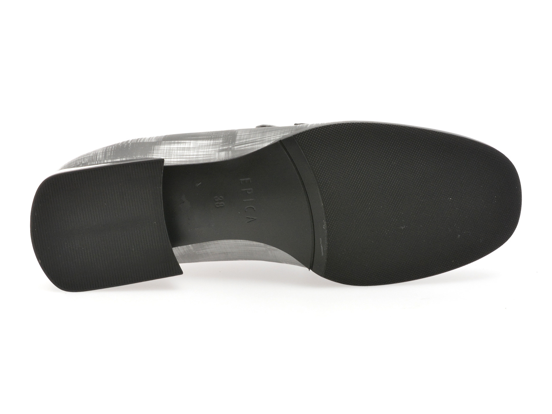 Mocasini epica gri 71874 din piele naturala