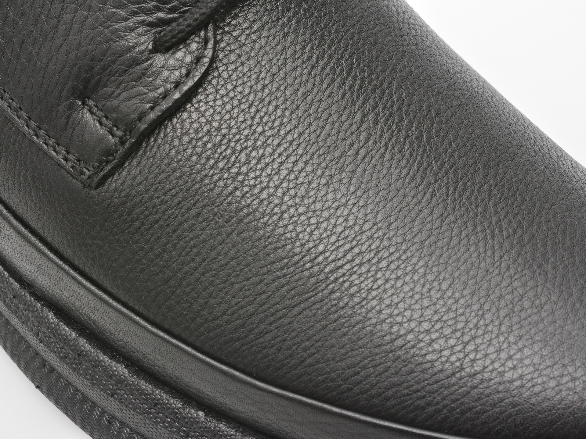 Pantofi OTTER negri, DD506, din piele naturala